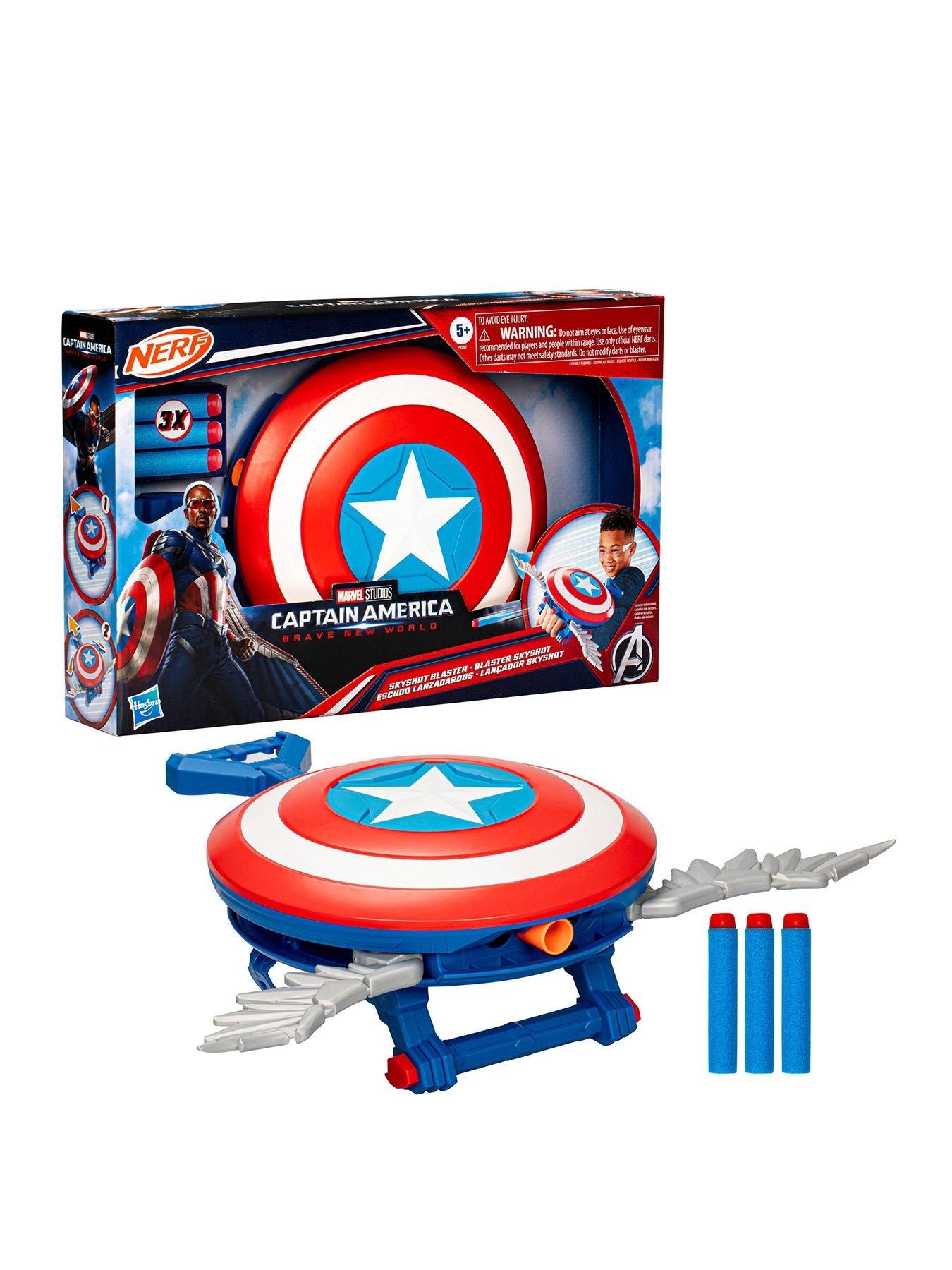 Marvel Studios Captain America Brave New World NERF Skyshot Blaster