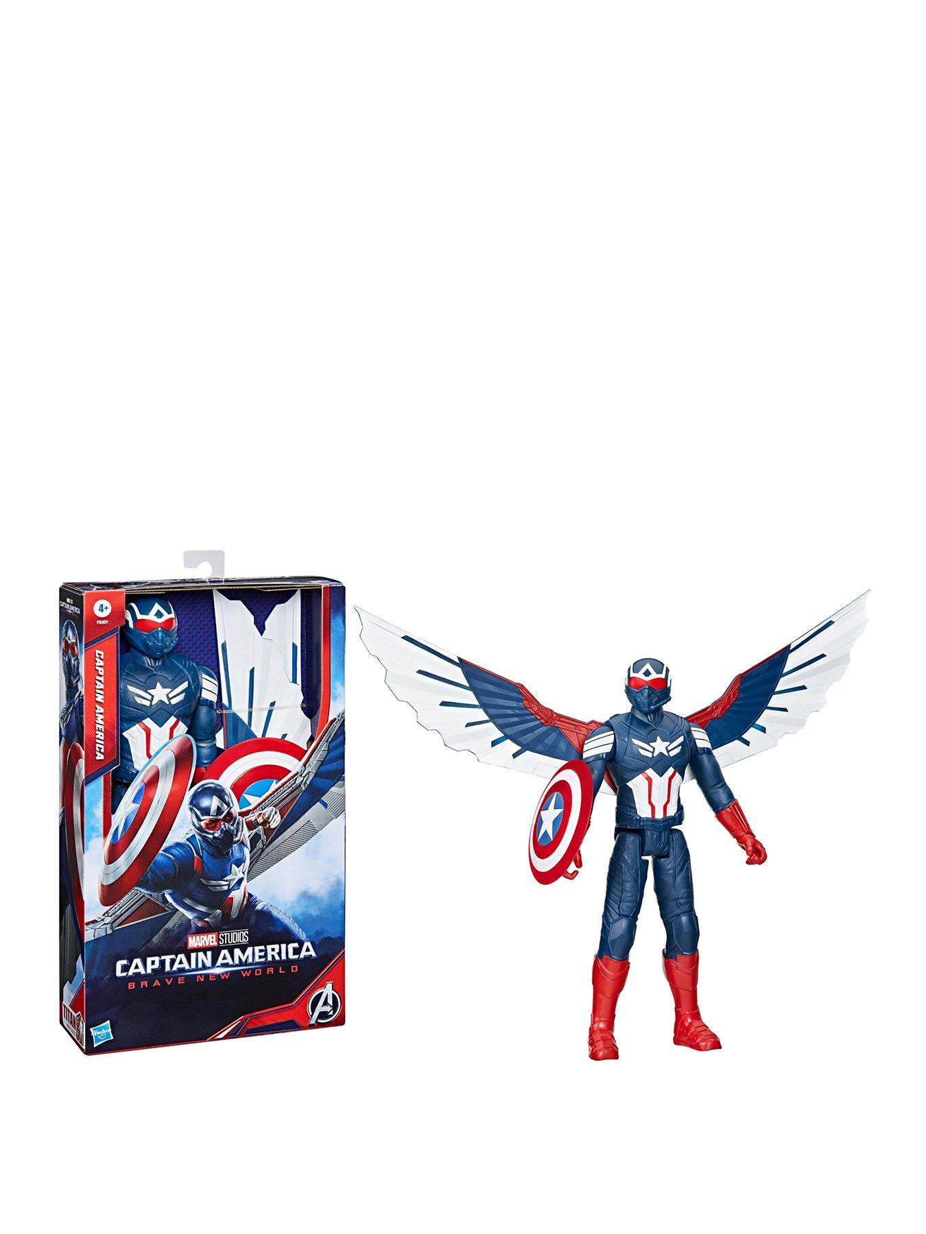  image of marvel-studios-captain-america-brave-new-world-titan-hero-series-deluxe-captain-america