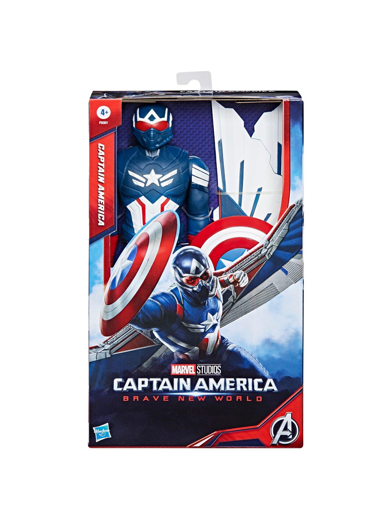  image of marvel-studios-captain-america-brave-new-world-titan-hero-series-deluxe-captain-america