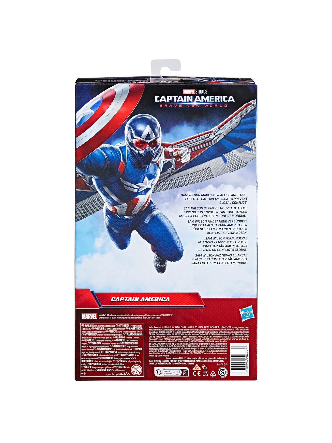  image of marvel-studios-captain-america-brave-new-world-titan-hero-series-deluxe-captain-america