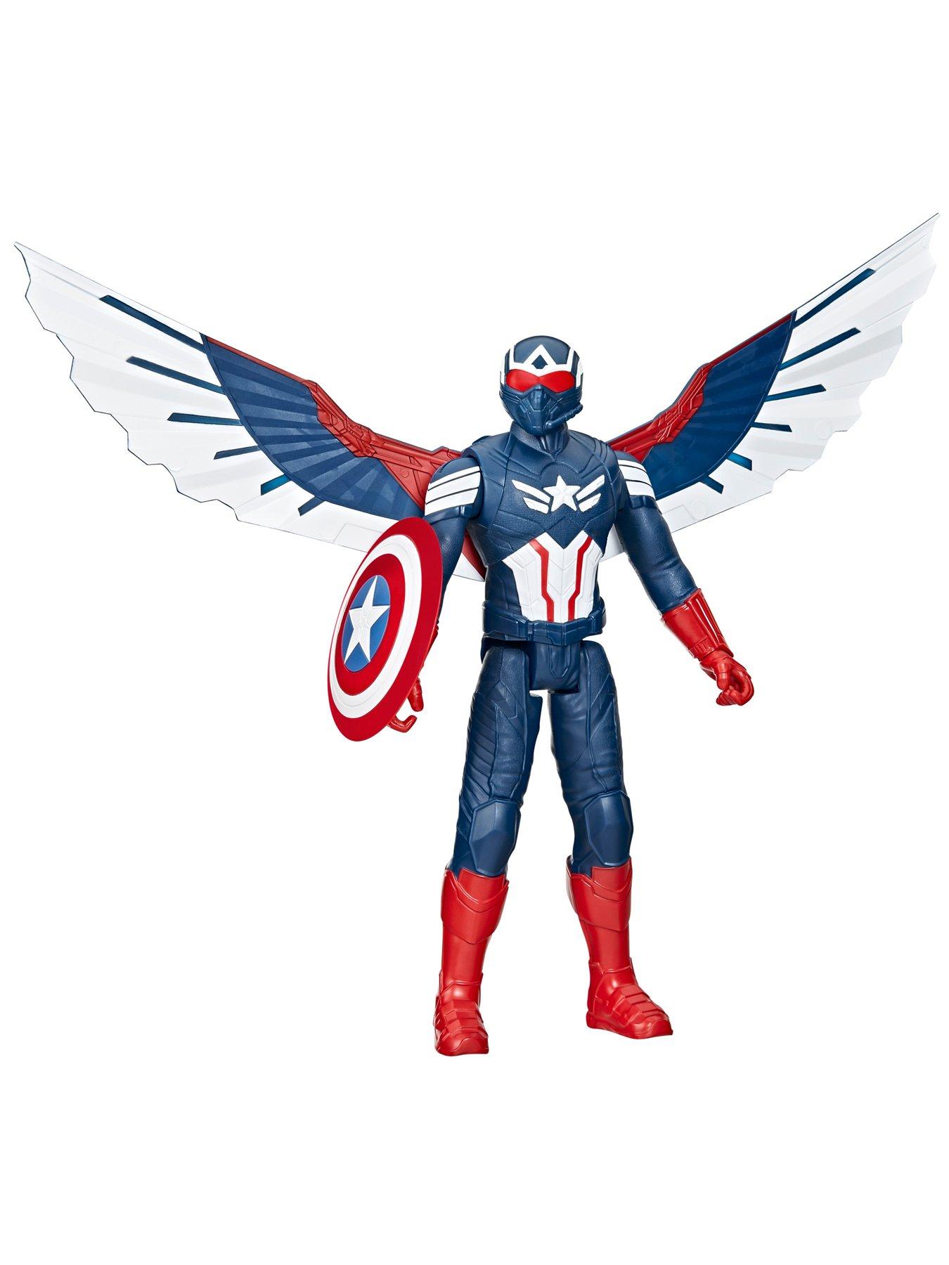  image of marvel-studios-captain-america-brave-new-world-titan-hero-series-deluxe-captain-america