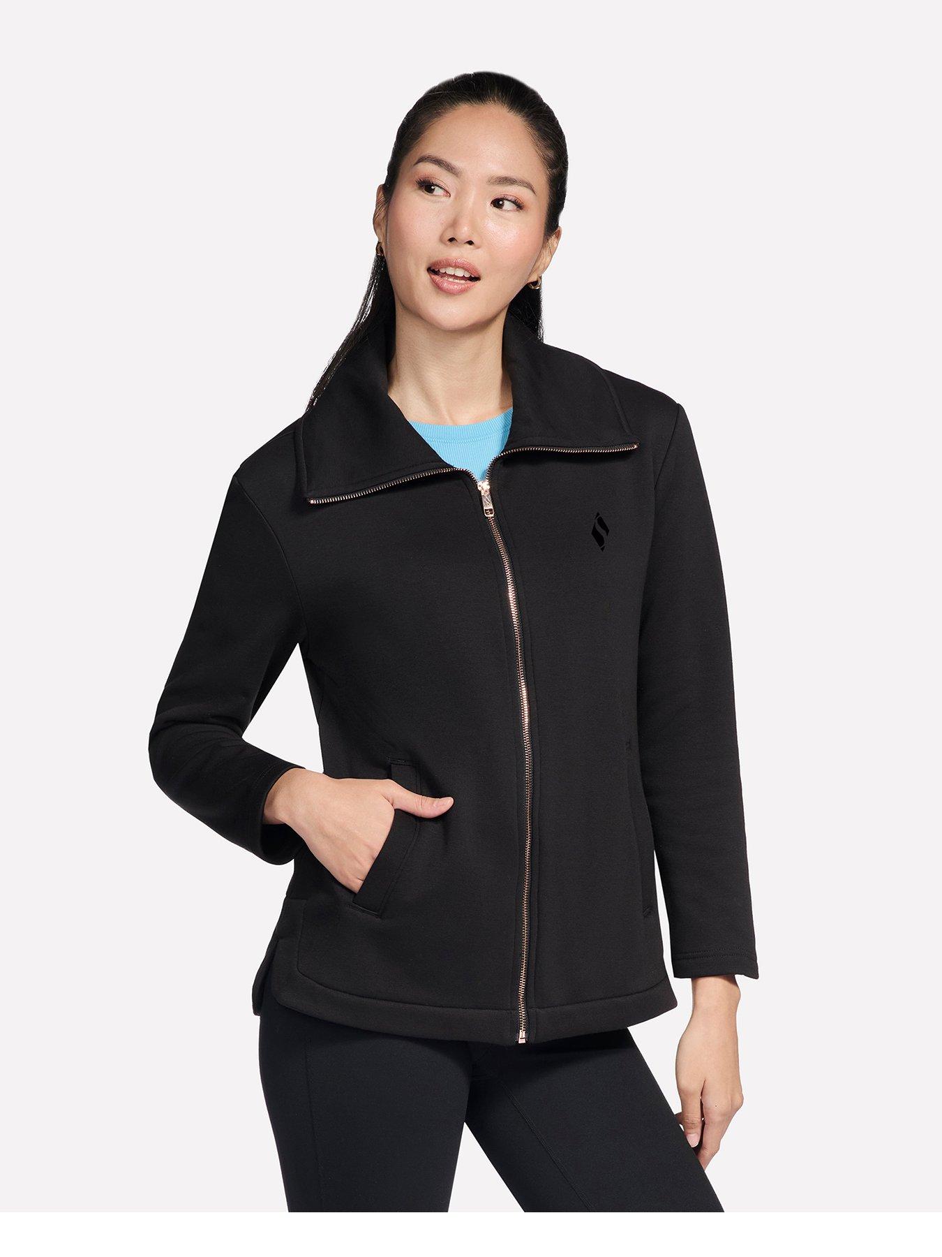 undefined Go Snuggle Full Zip Jacket - Black
