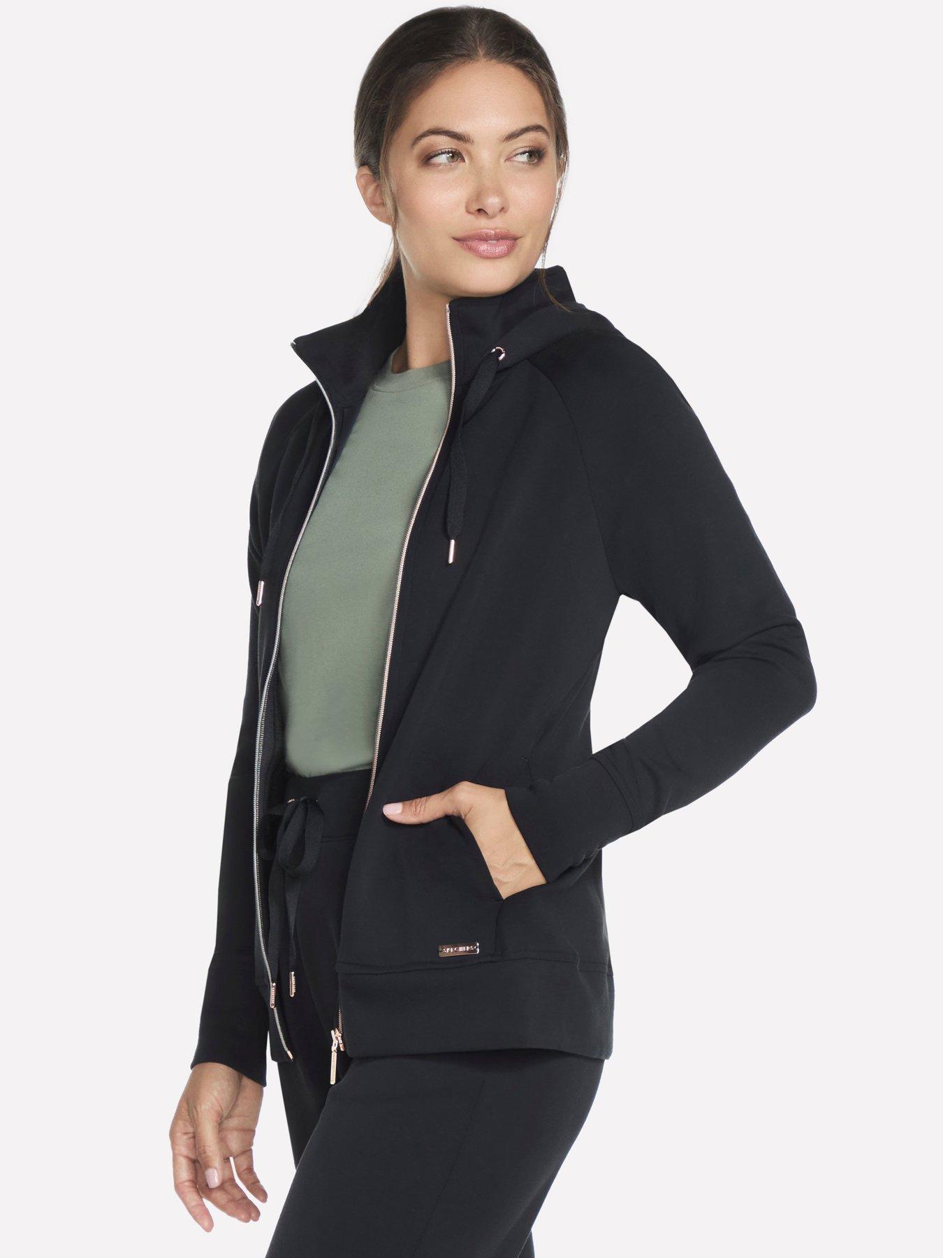 Image 4 of 4 of Skechers Skechluxe Elevate Full Zip Jacket - Black
