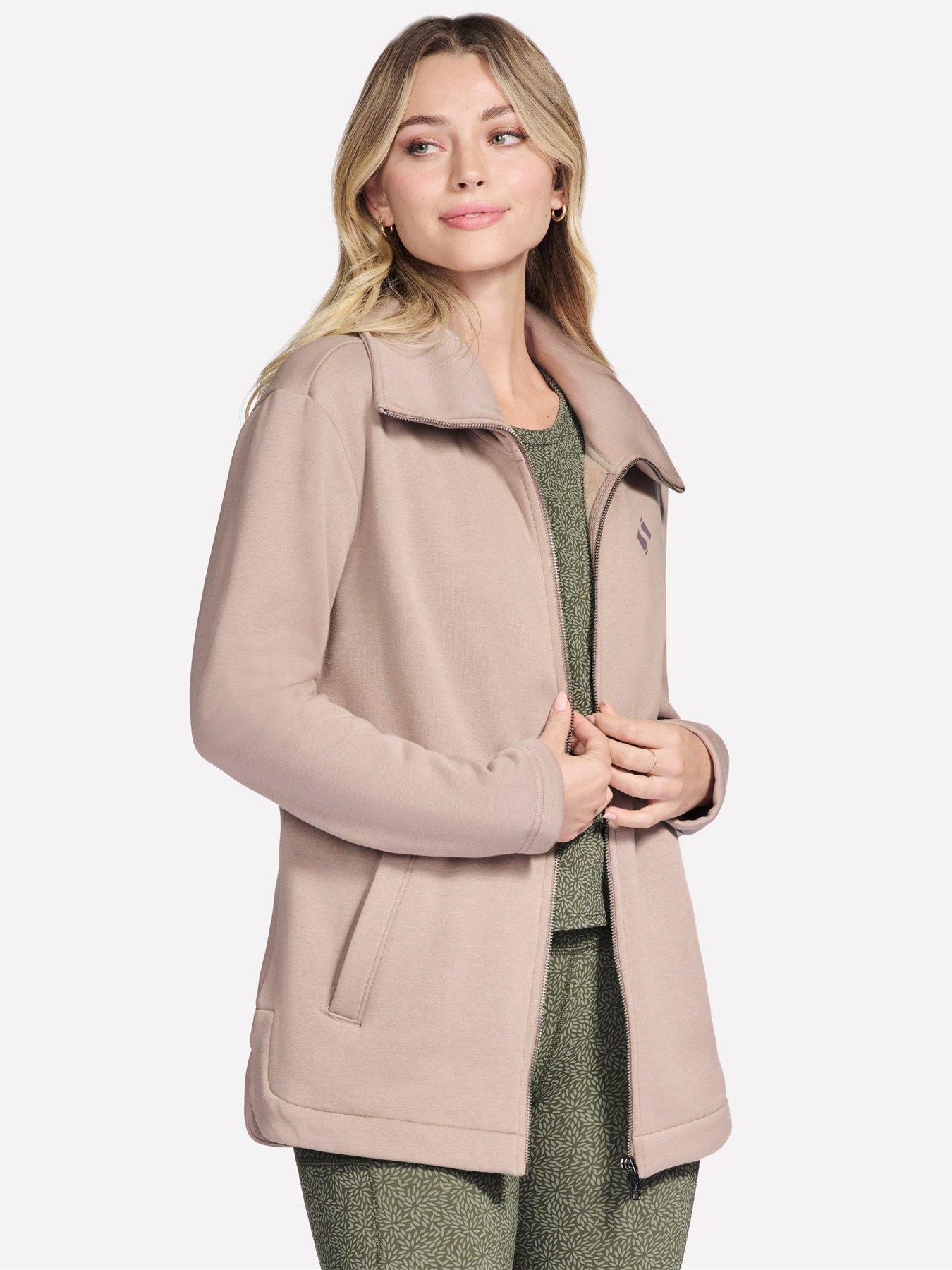 Image 4 of 4 of Skechers Go Snuggle Full Zip Jacket - Taupe
