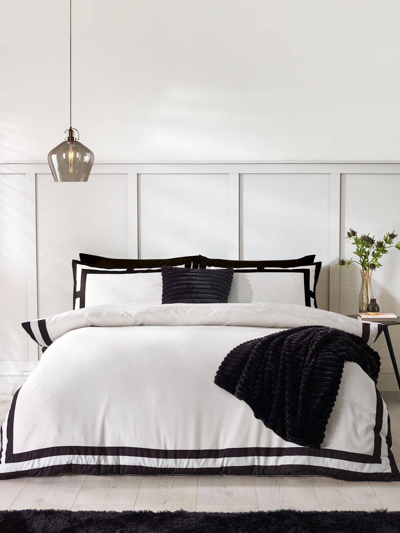 undefined So Soft Mono Panel Duvet Cover Set