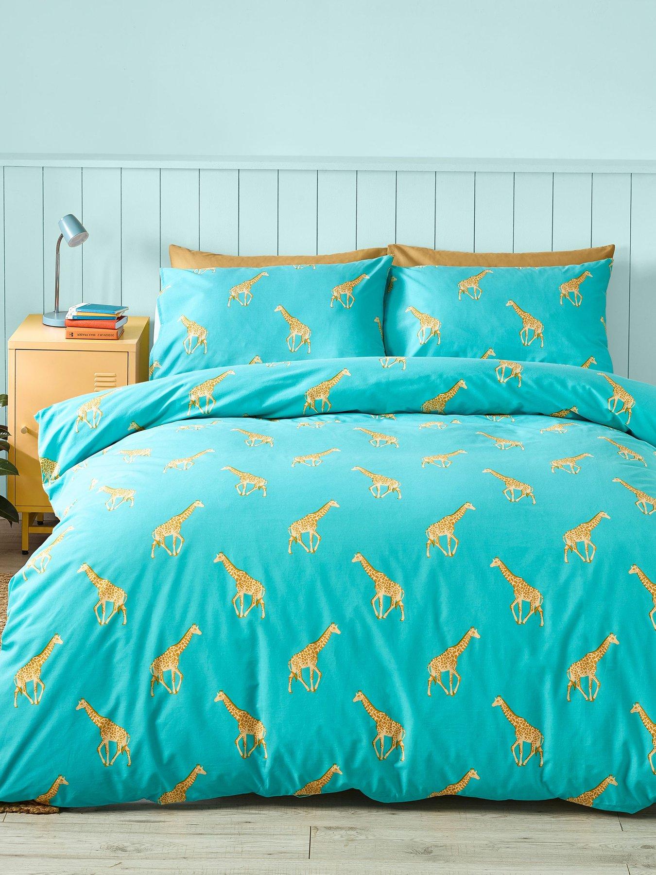 Image 3 of 6 of Catherine Lansfield Having A Giraffe Duvet Set