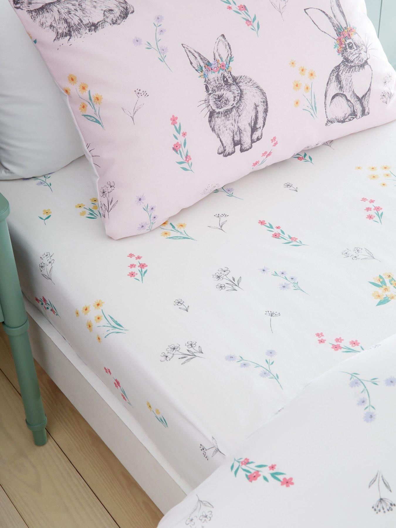 undefined Bunny Tails Ditsy Fitted Sheet