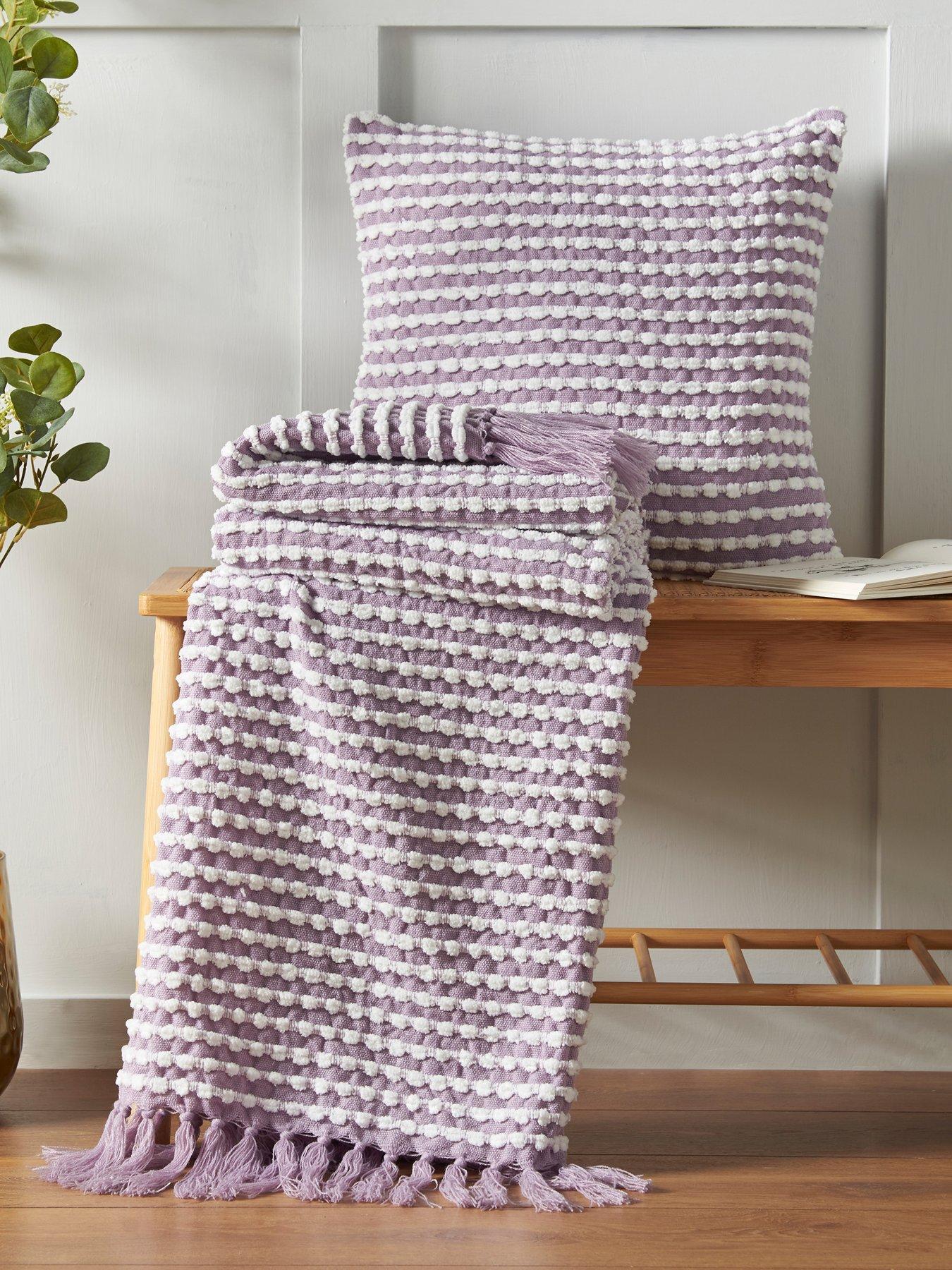  image of catherine-lansfield-stab-stitch-cushion