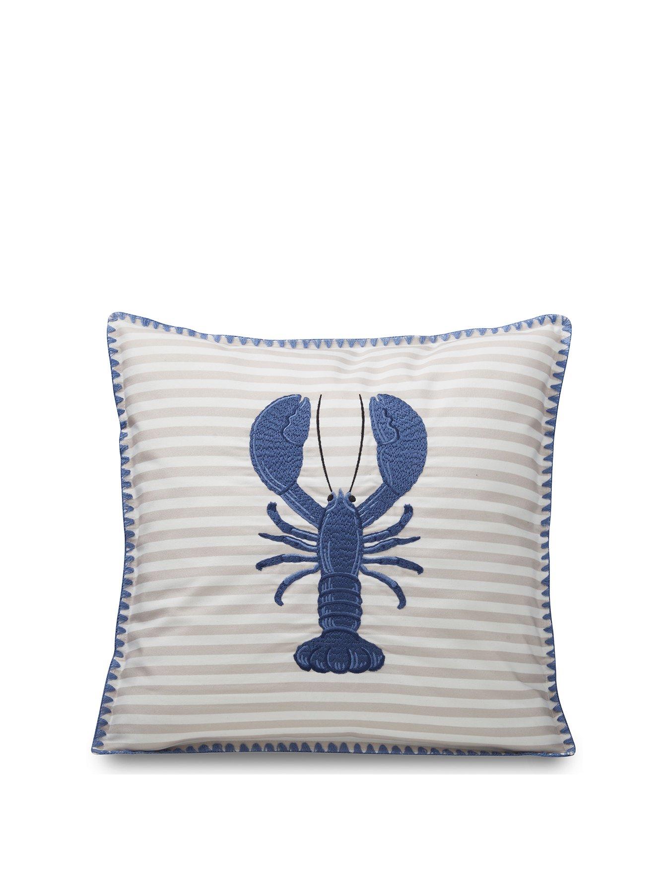 image of catherine-lansfield-lobster-filled-cushion