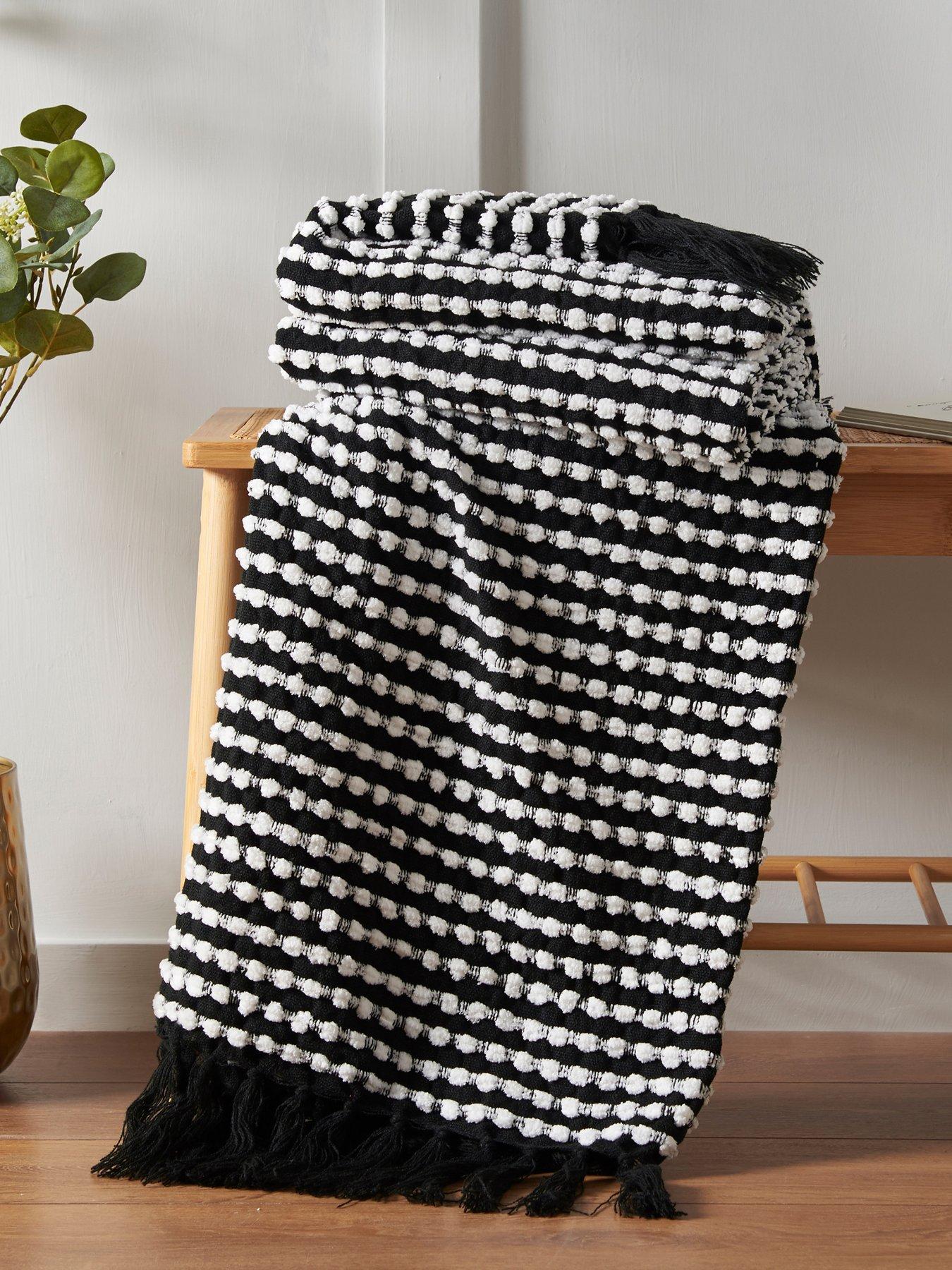 undefined Stab Stitch Throw