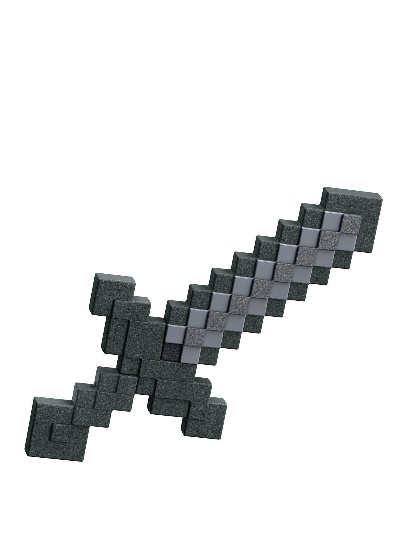 Minecraft Pixelated Design Sword - Role-Play Toy Accessory Collection (Styles May Vary)