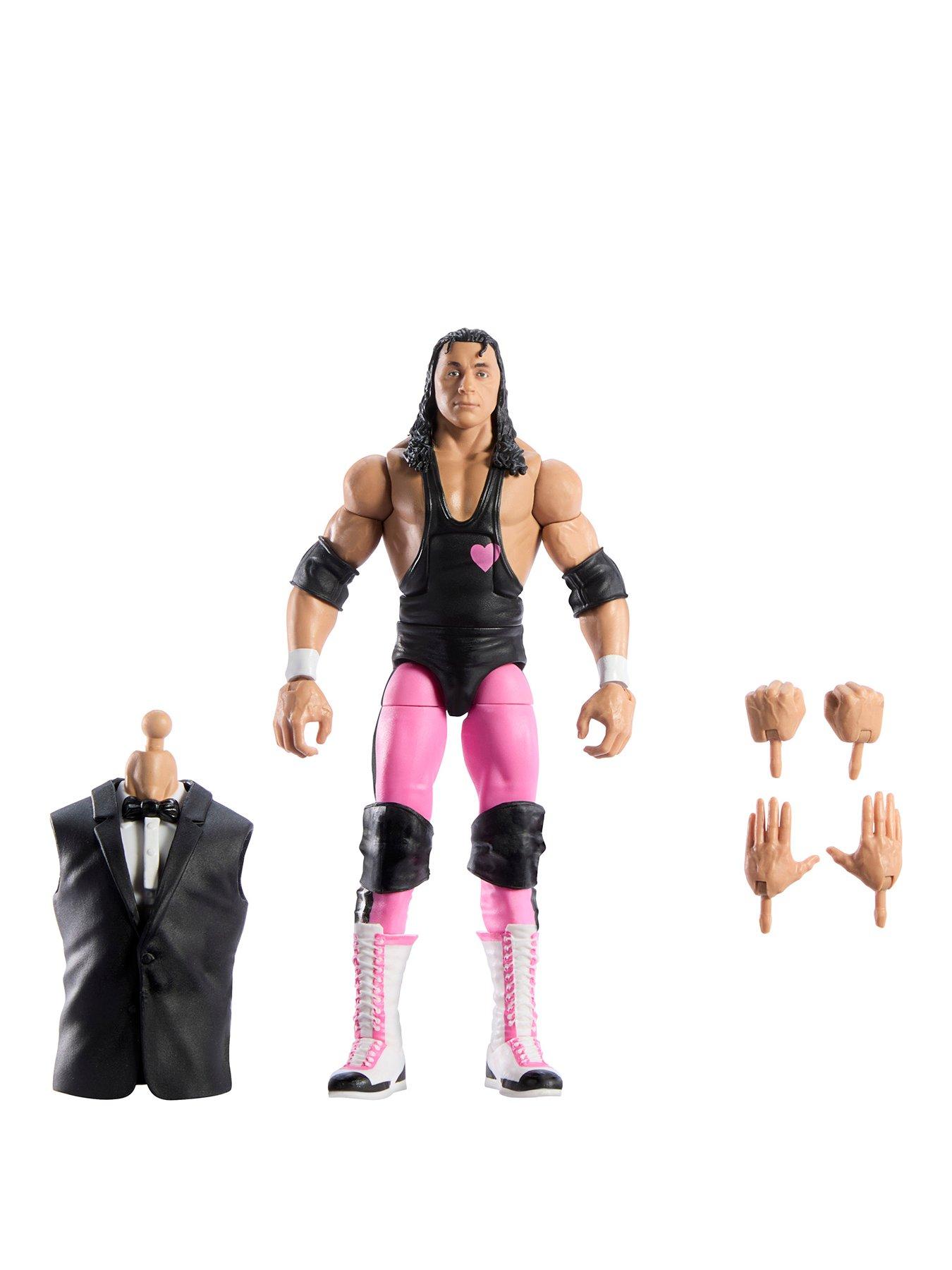 undefined Elite Collection Premium Live Event Bret Hart Action Figure Set, WrestleMania Collectible