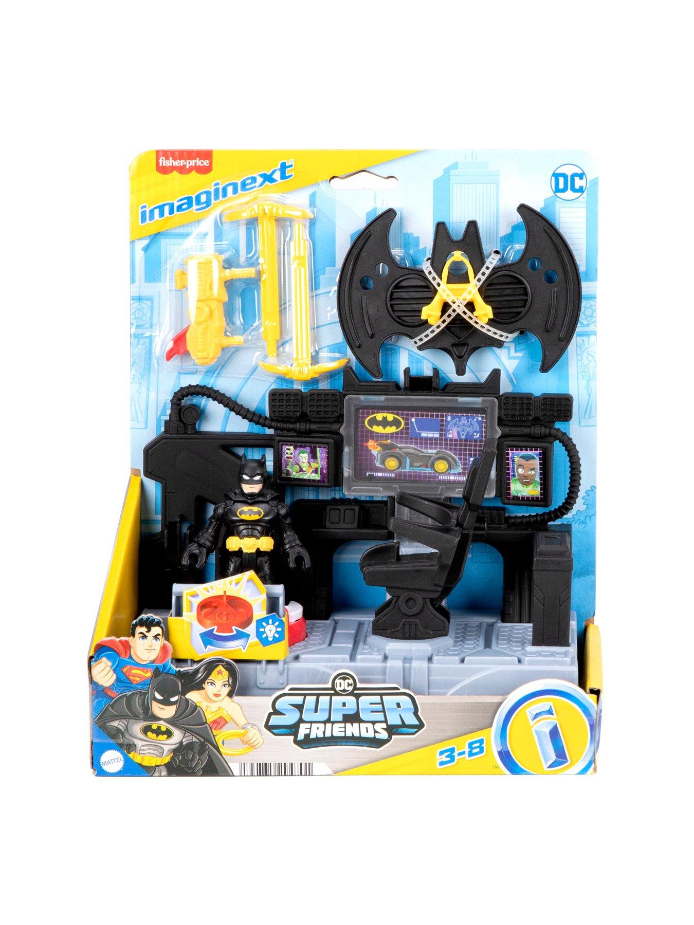 Imaginext DC Super Friends Bat Command Center Playset with Lights