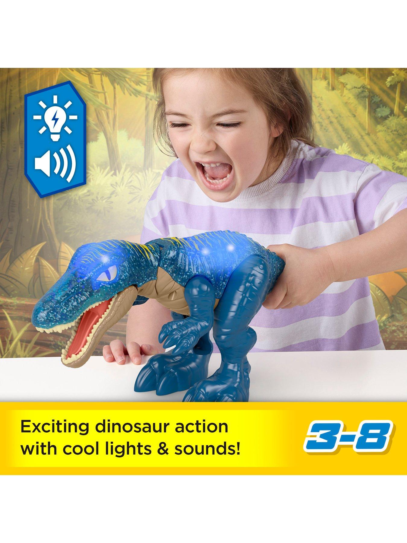  image of imaginext-jurassic-world-growl-amp-glow-baryonyx-dinosaur-toy-with-lights-sounds-amp-chomping-action