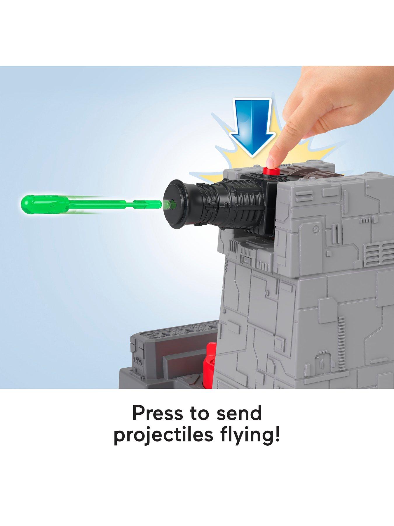  image of imaginext-star-wars-death-star-turret-toy-cannon-with-darth-vader-diecast-character-key