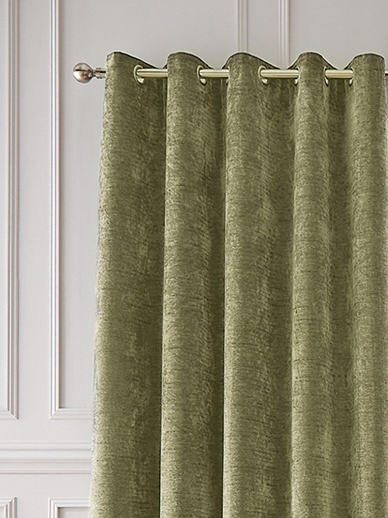 Hyperion Selene Weighted Thermal Eyelet Curtains