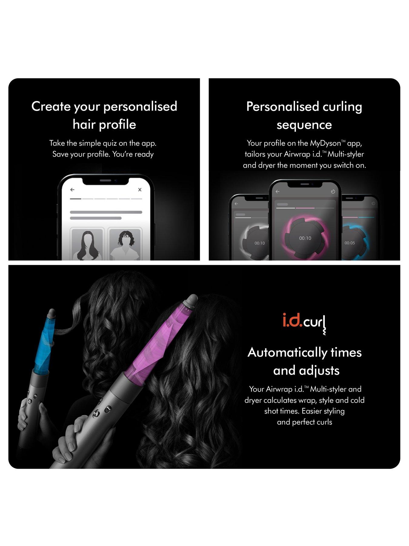 Image 4 of 7 of Dyson Airwrap ID&trade; Multi-styler and Dryer for Straight &amp; Wavy Hair - Ceramic Patina/Topaz