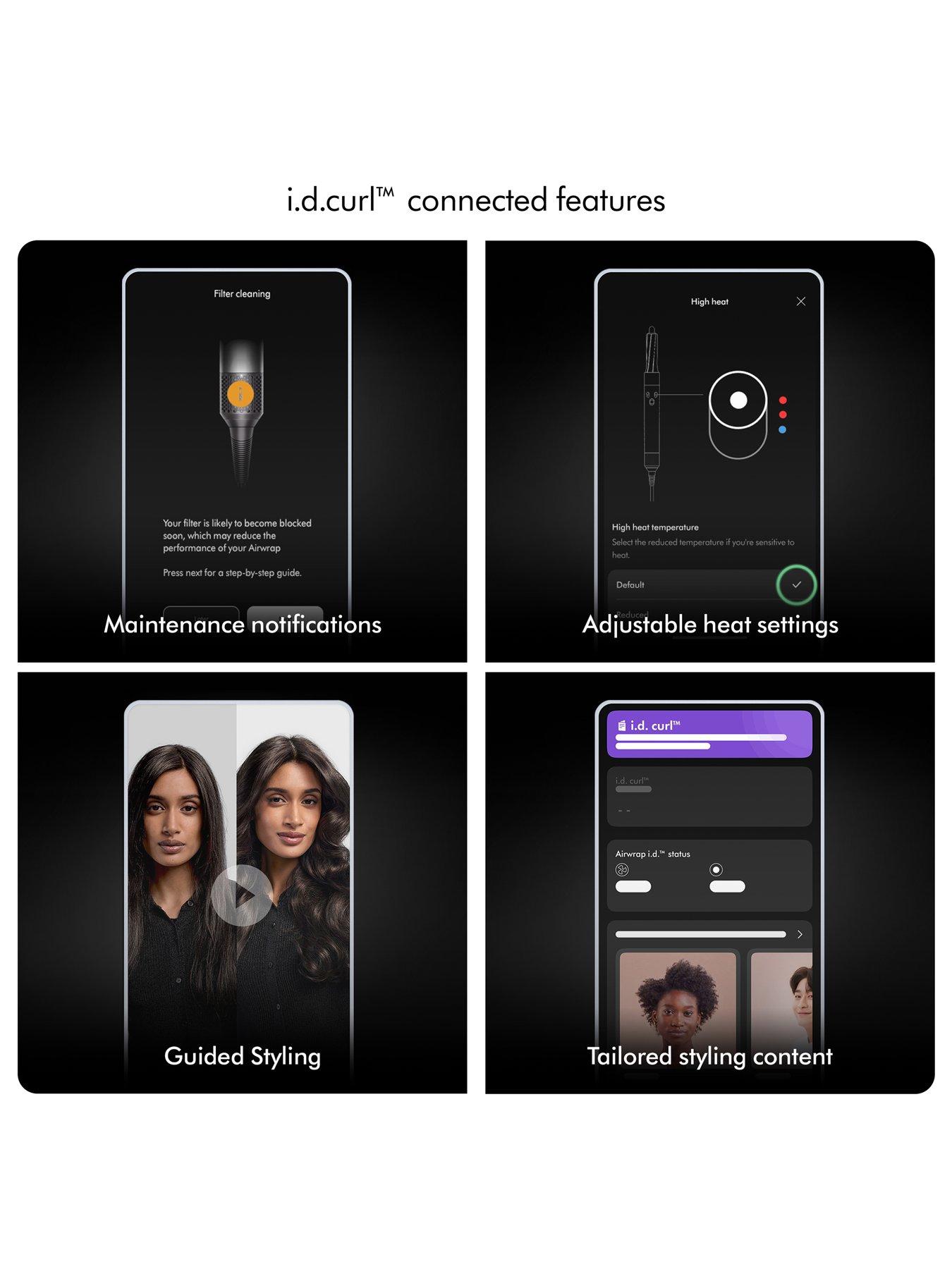 Image 5 of 7 of Dyson Airwrap ID&trade; Multi-styler and Dryer for Straight &amp; Wavy Hair - Ceramic Patina/Topaz