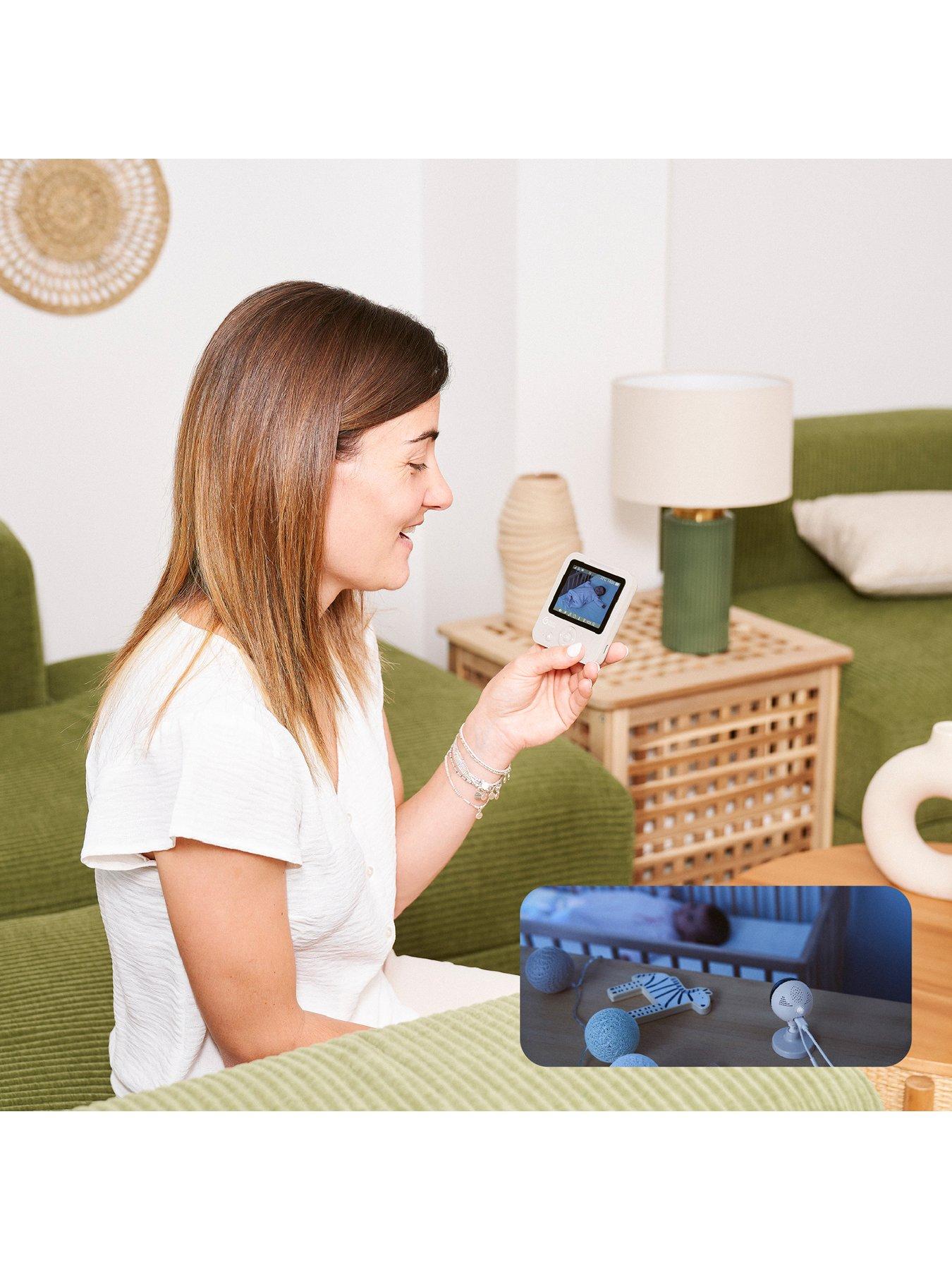 Image 5 of 8 of Babymoov Yoo Start 2.8" Video Baby Monitor - Mineral