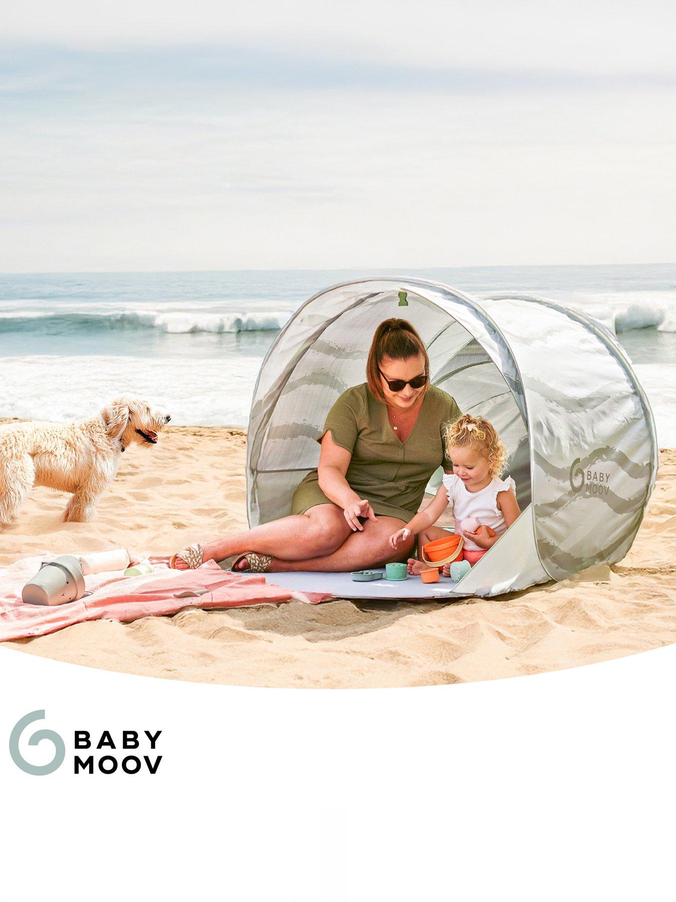Image 1 of 6 of Babymoov Moov &amp; Protect Anti UV Shelter - Green Lagoon