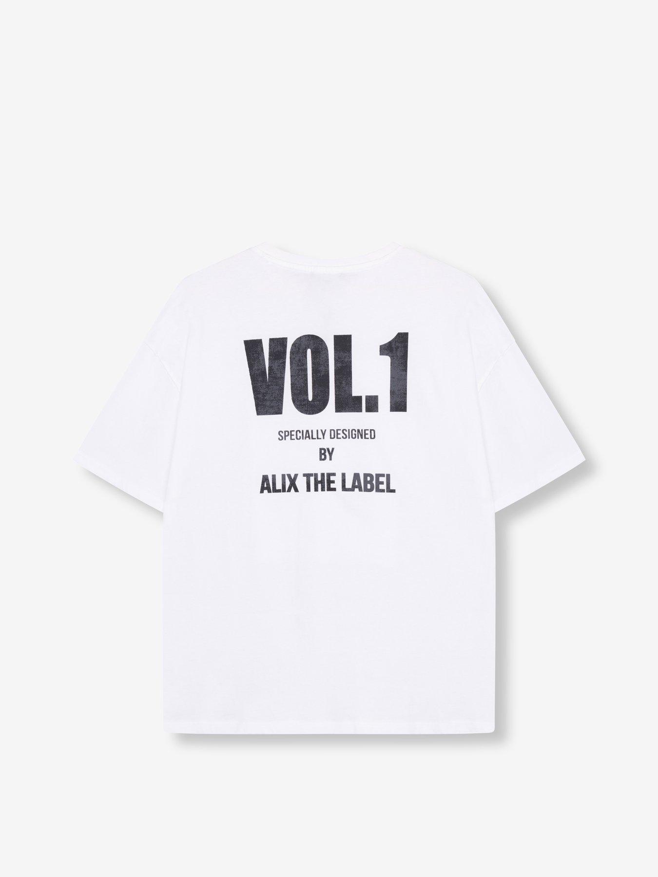 Image 4 of 4 of Alix the Label Polaroid T-Shirt - White