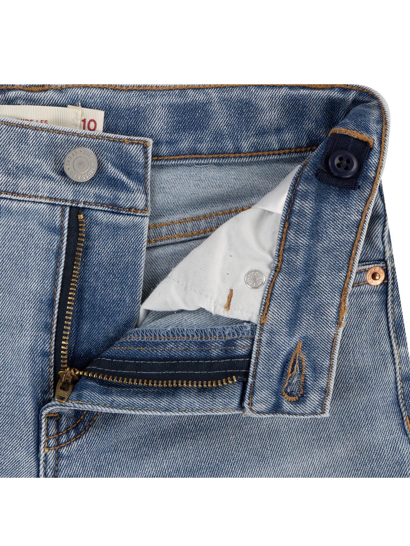  image of levis-girls-wide-leg-jeans-blue