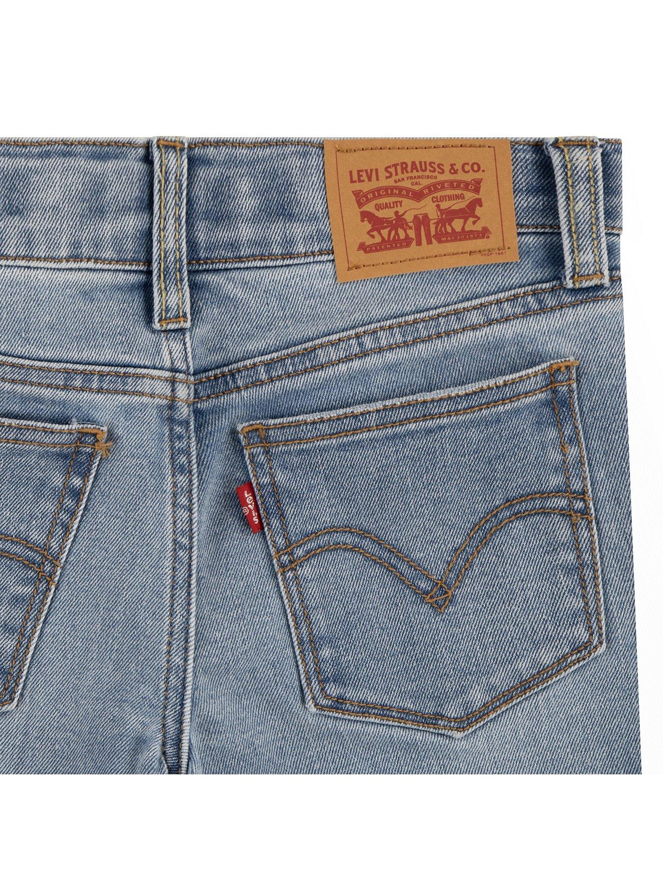  image of levis-girls-wide-leg-jeans-blue