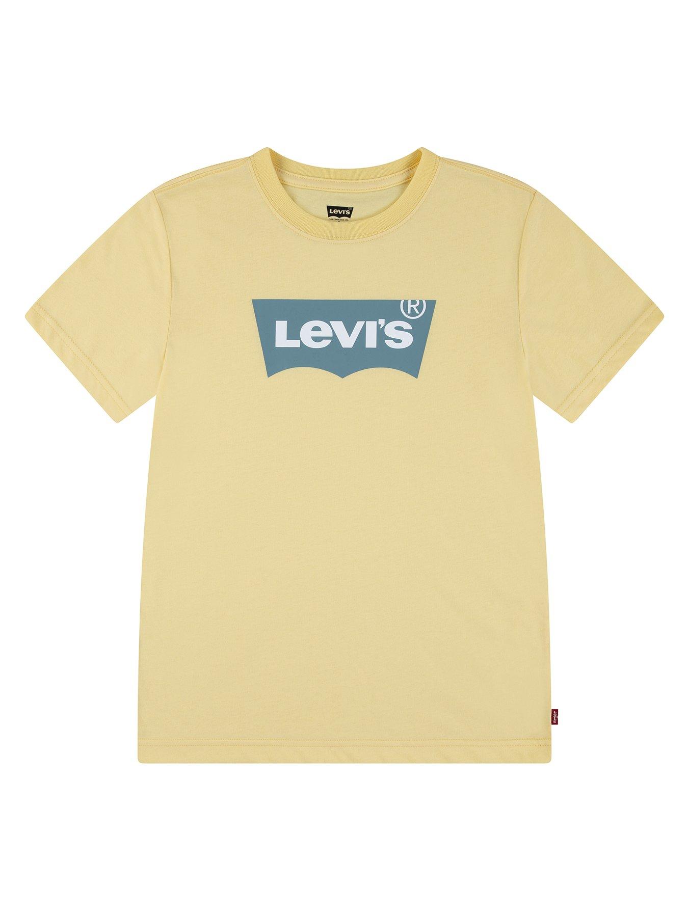 levis-boys-short-sleeve-batwing-logo-t-shirt-yellow