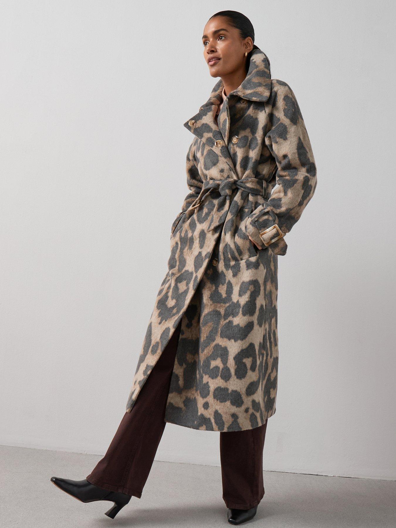 undefined Longline Wrap Coat - Multi