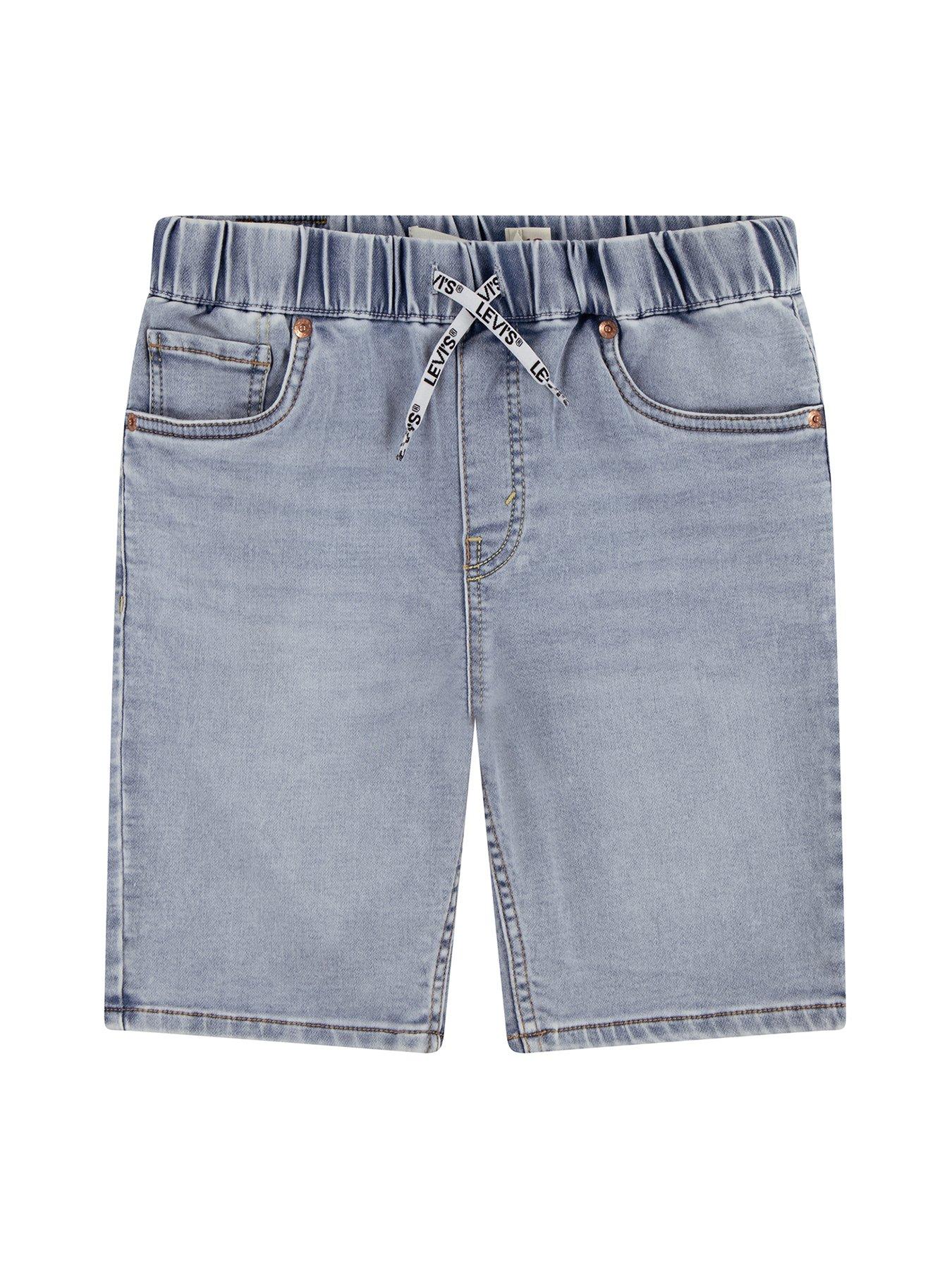 Levi's Boys Skinny Fit Dobby Short - Light Blue