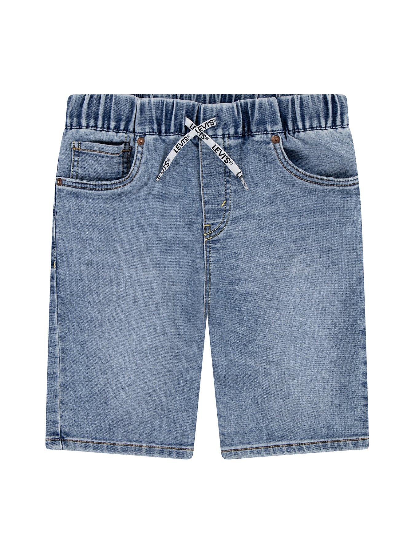 levis-boys-skinny-fit-dobby-short-blue