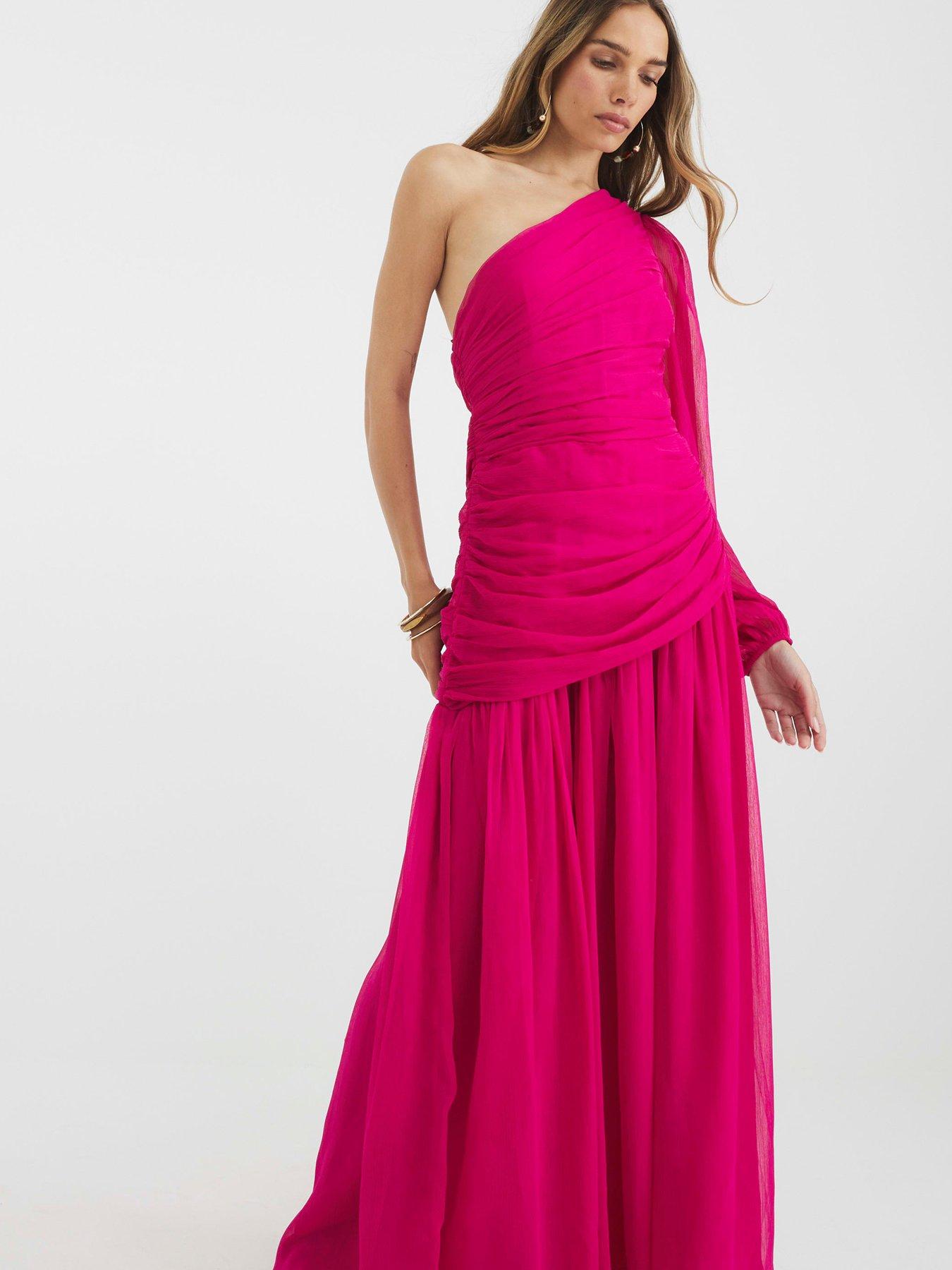 open lace back dress Fleur Dress in Jungle – SALONI