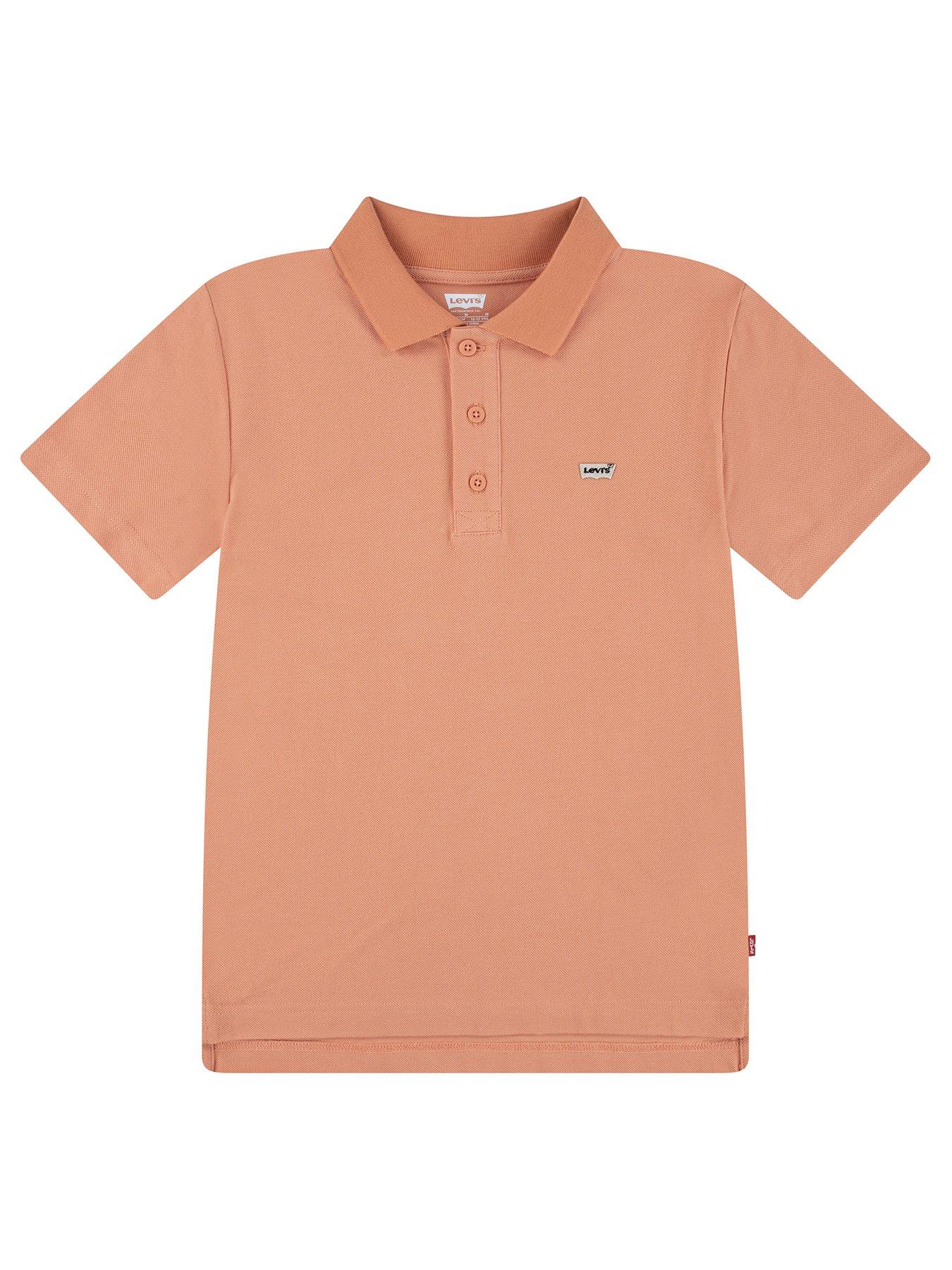 Levi's Boys Short Sleeve Polo Shirt - Orange