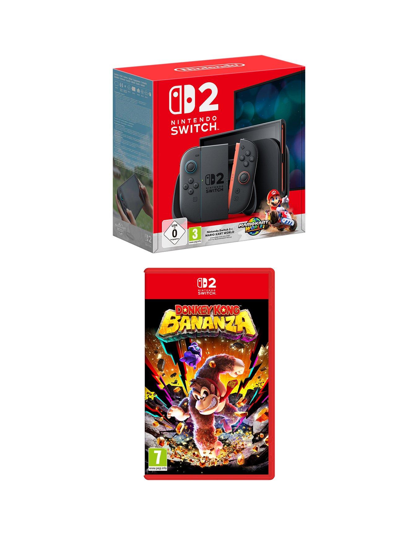 Image 1 of 7 of Nintendo Switch 2 Switch 2 + Mario Kart World + Donkey Kong Bananza