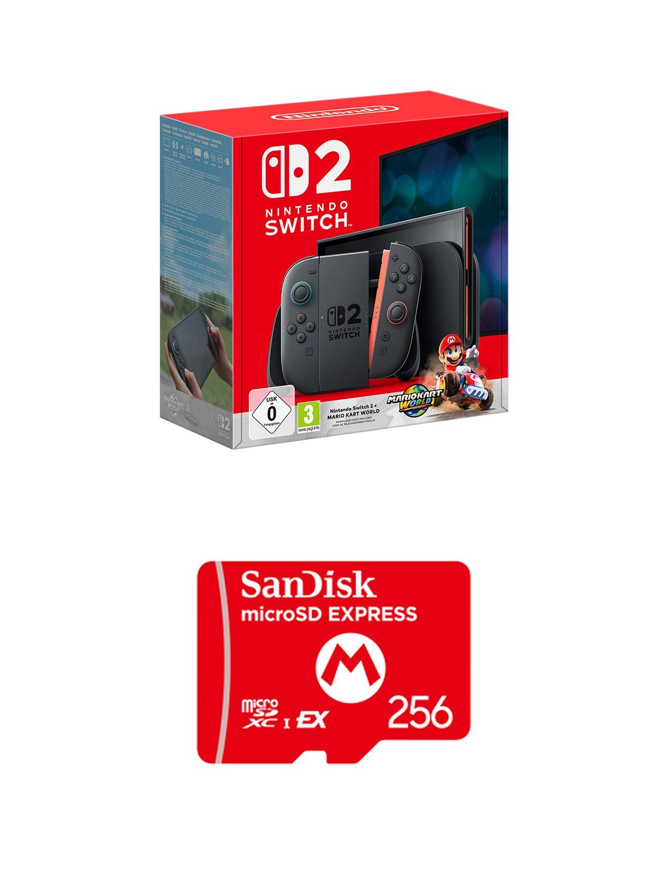 Nintendo Switch 2 Switch 2 + Mario Kart World + 256GB SanDisk