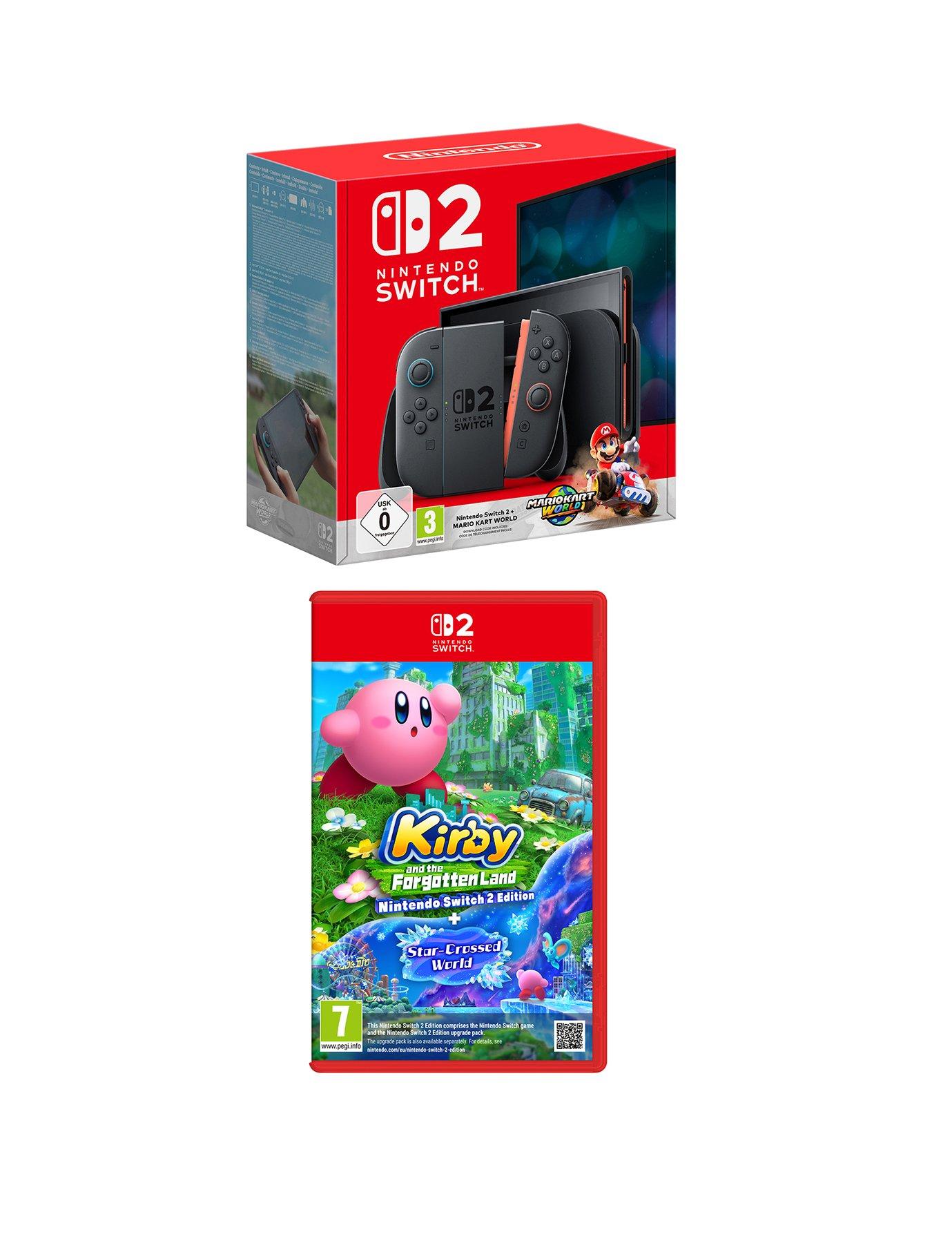 undefined + Mario Kart World +Kirby and the Forgotten Land