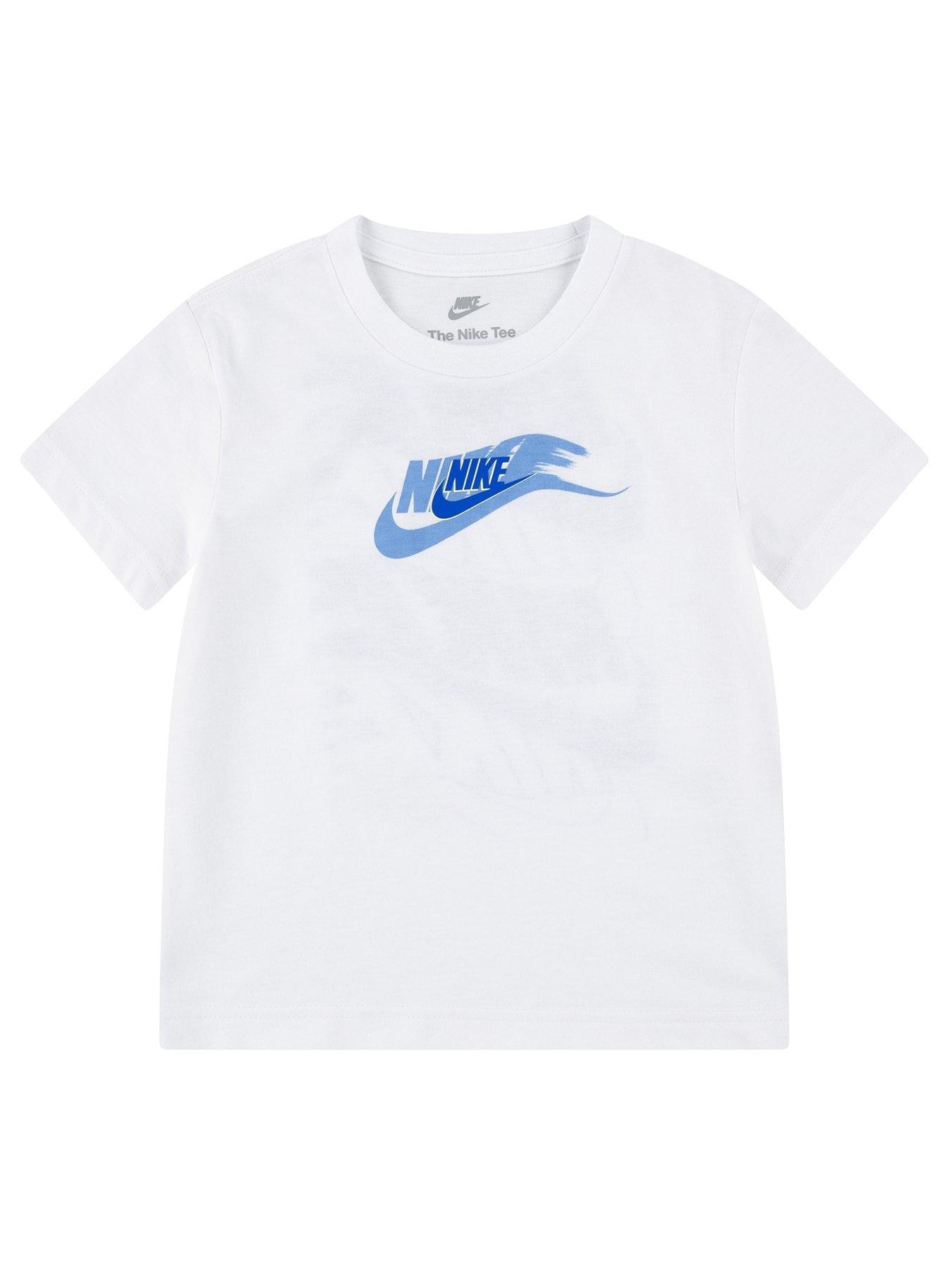 Nike Kids Boys Graphic T-shirt S/s White Littlewoods - Main Image