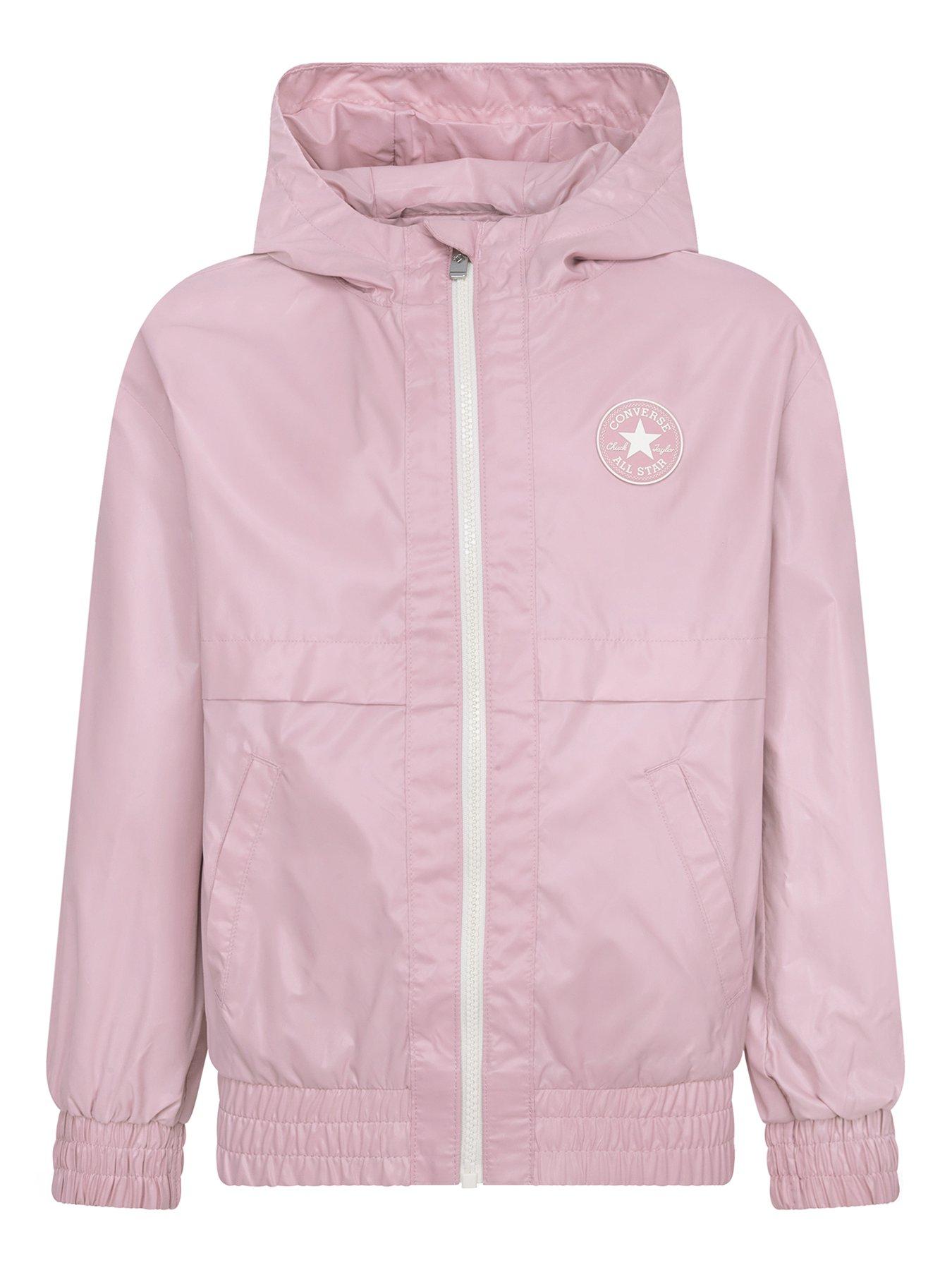 Converse Junior Girls Windbreaker - Pink