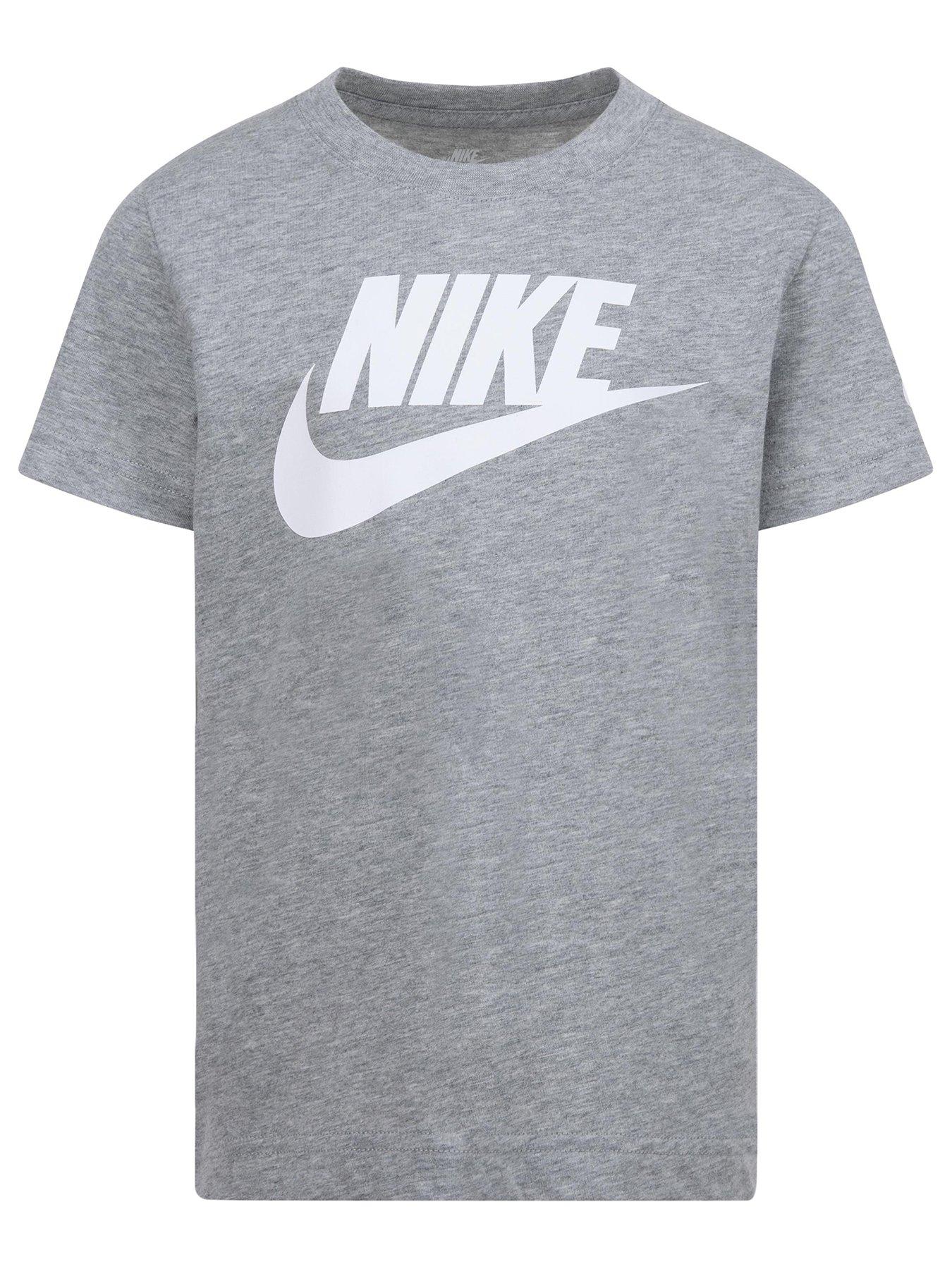 Nike Kids Boys Futura T-shirt S/s - Grey
