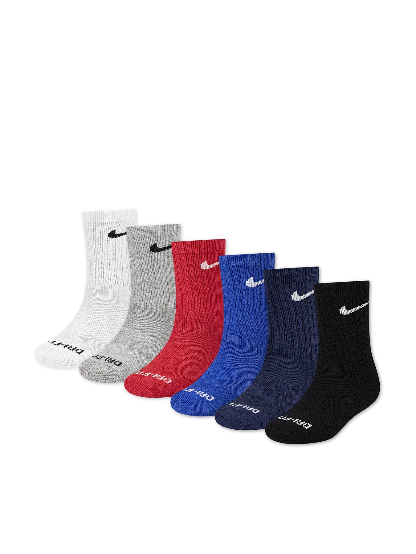  image of nike-kids-performance-basic-crew-socks-multi