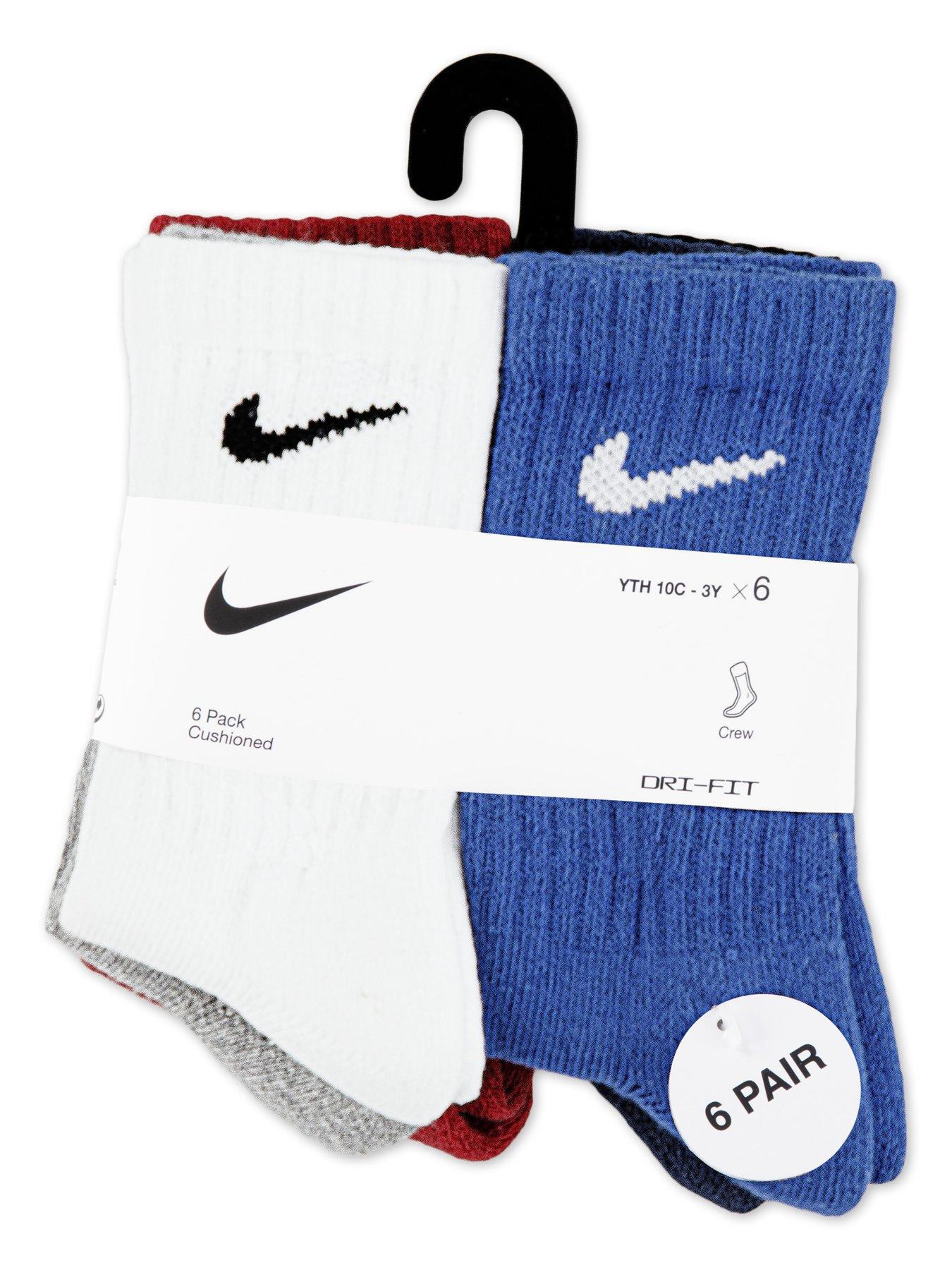  image of nike-kids-performance-basic-crew-socks-multi