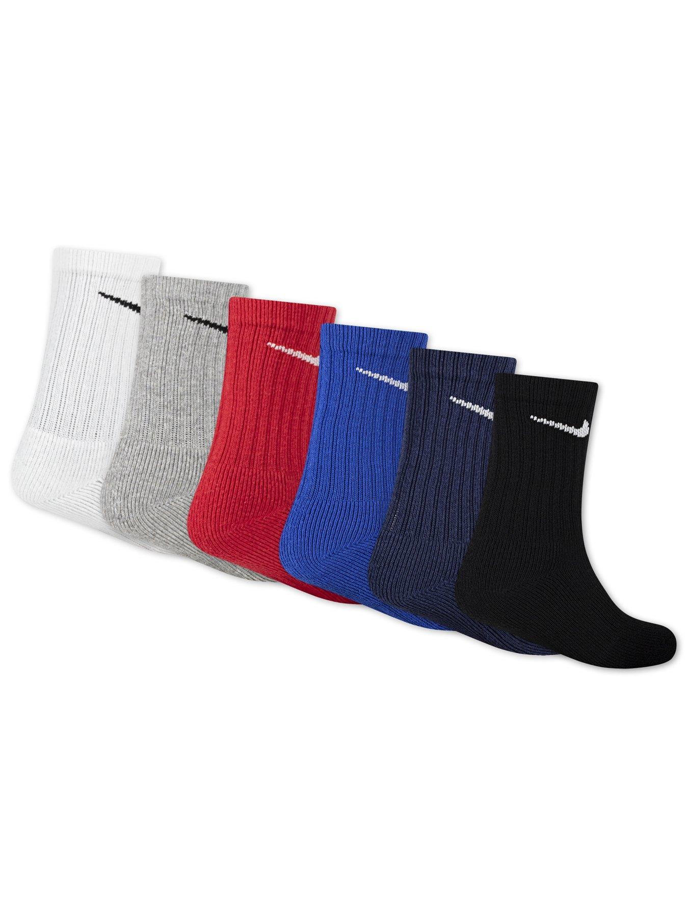  image of nike-kids-performance-basic-crew-socks-multi