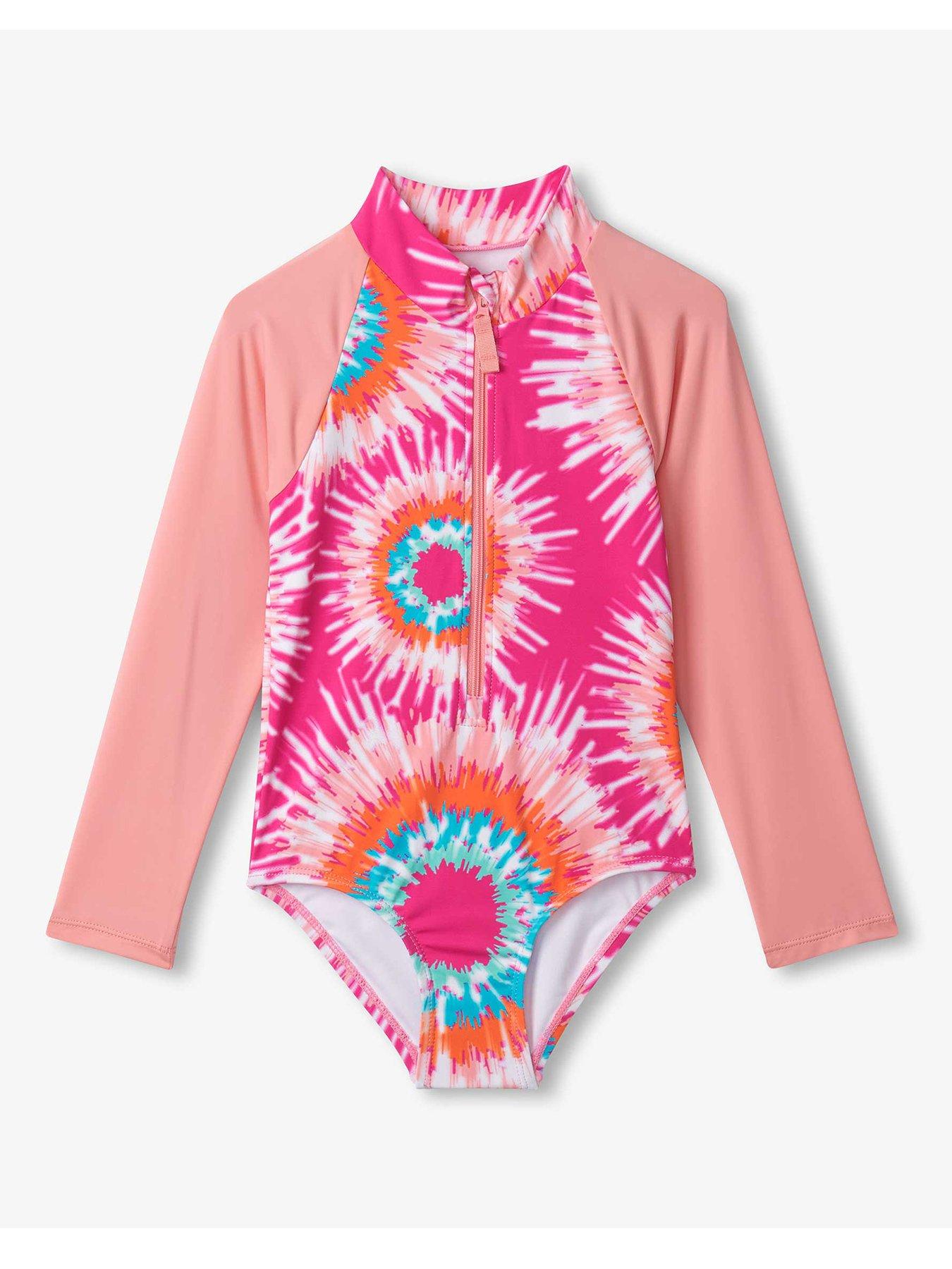 hatley-girls-sunburst-tie-dye-long-sleeve-rashguard-swimsuit-pink