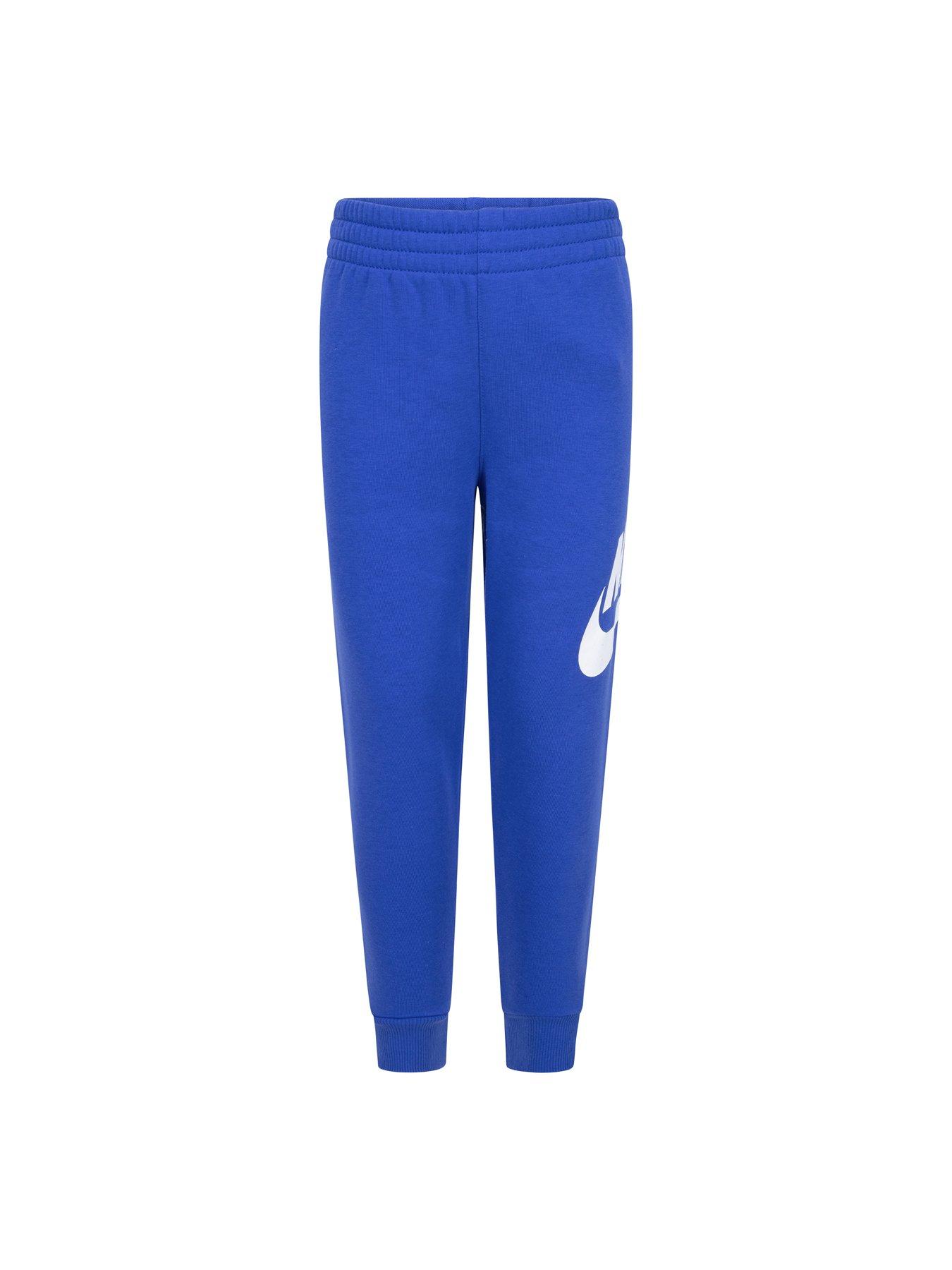  image of nike-kids-unisex-club-fleece-jogger-and-hoodie-set-blue