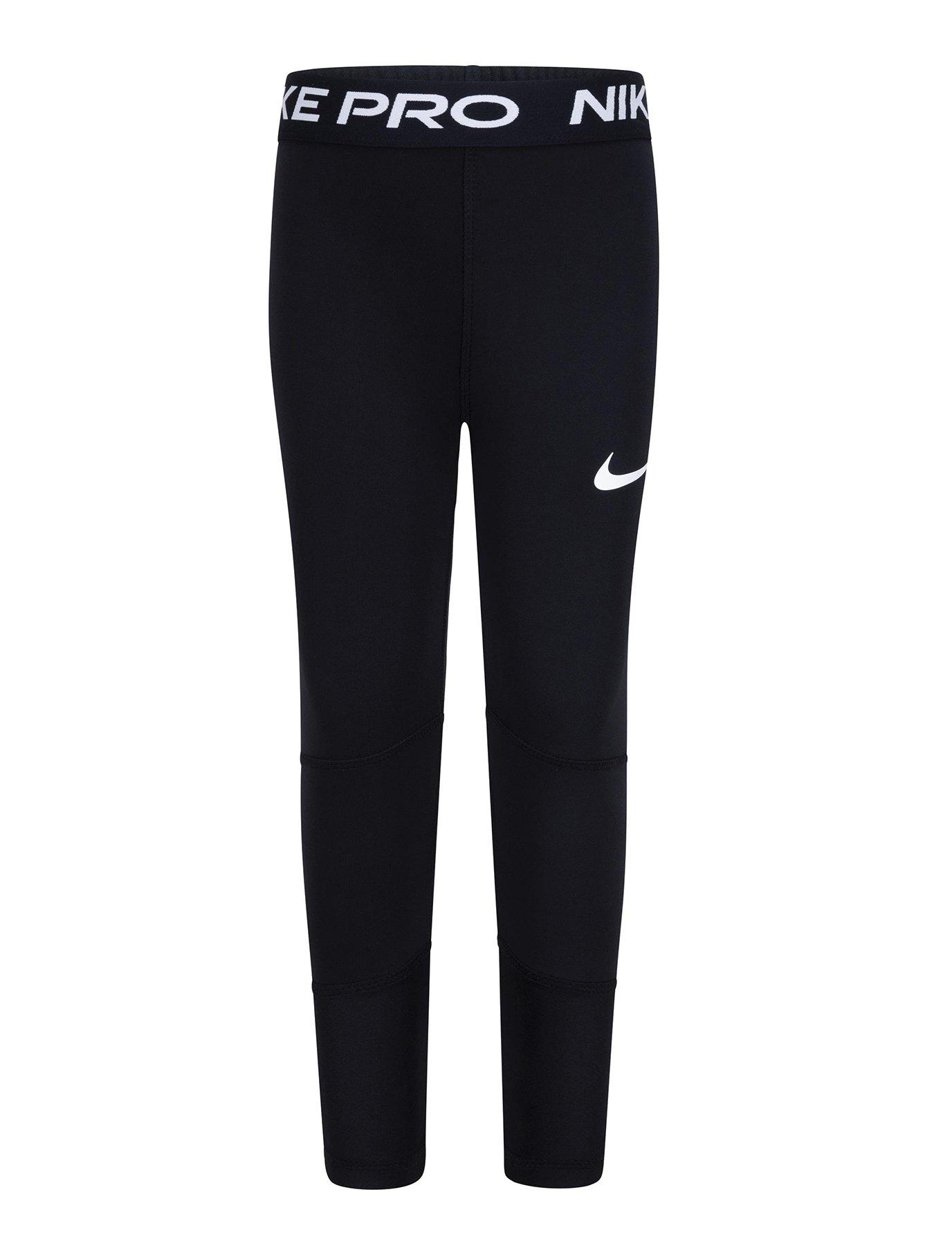 image of nike-kids-girls-nike-pro-legging-black