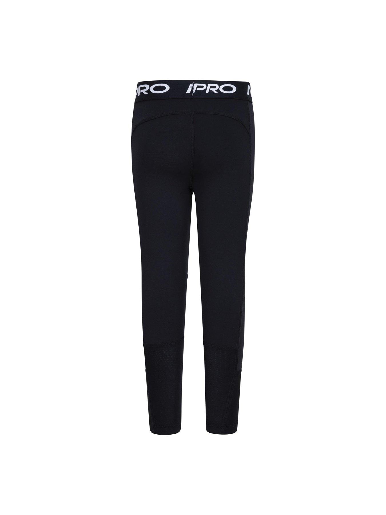  image of nike-kids-girls-nike-pro-legging-black