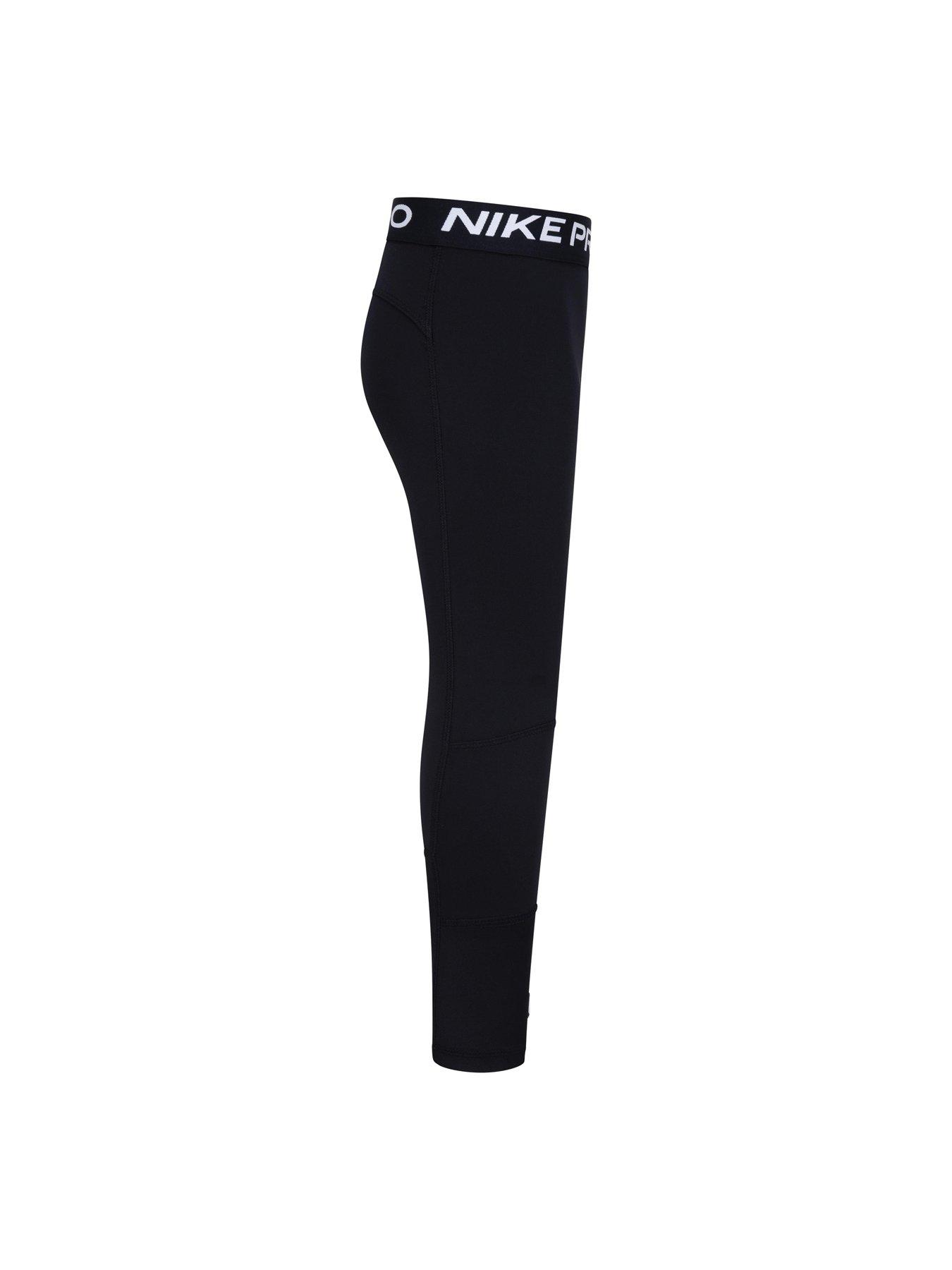  image of nike-kids-girls-nike-pro-legging-black