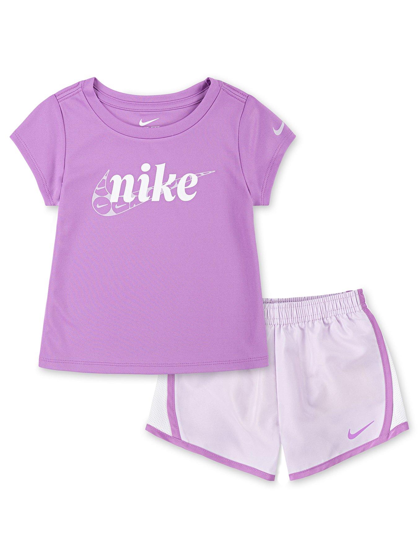 nike-kids-girls-essentials-ss-t-shirt-and-short-set-purple
