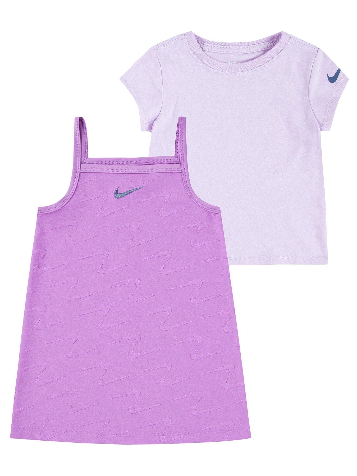 nike-kids-girls-swoosh-ss-t-shirt-and-dress-set-purple