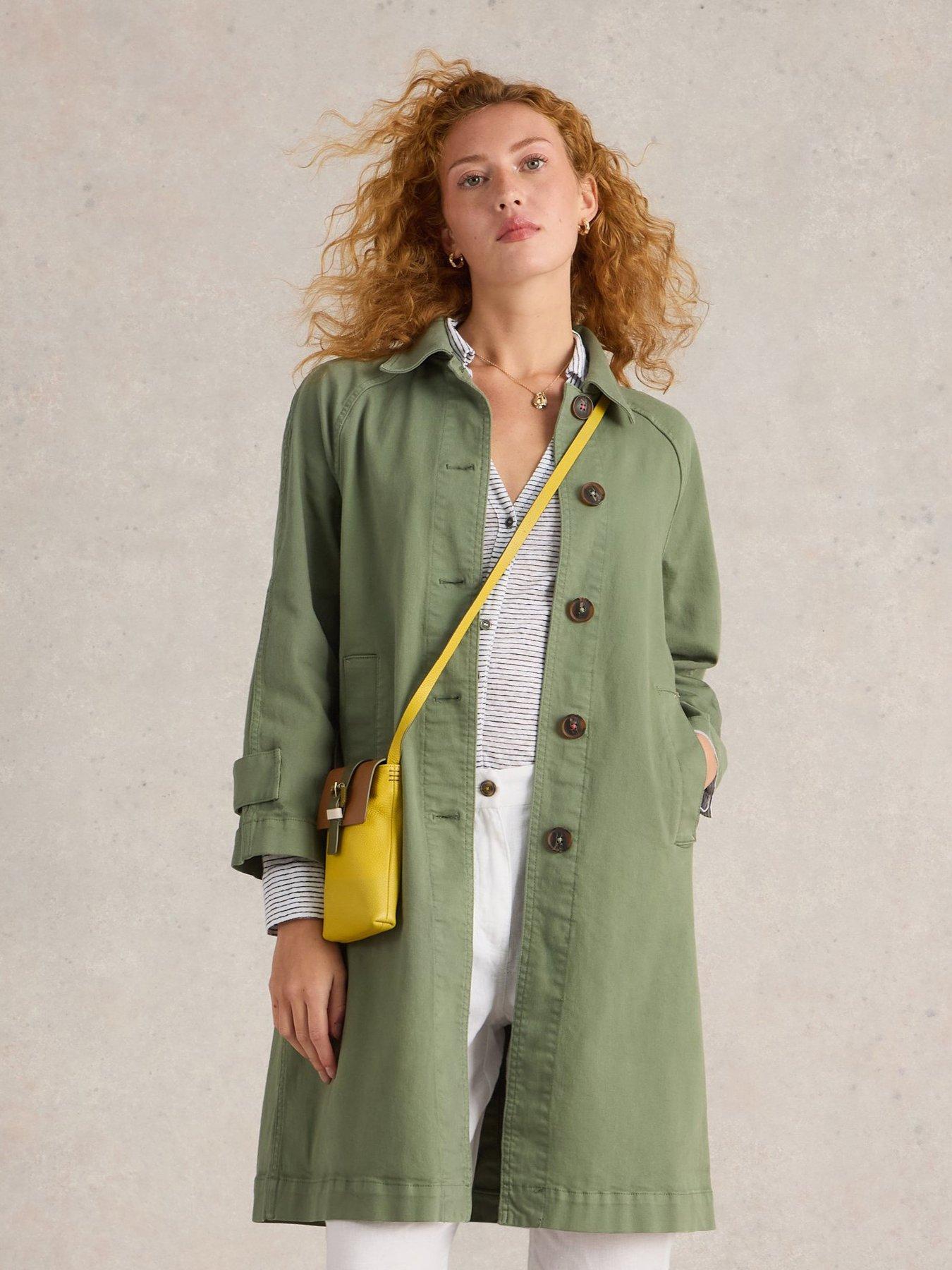 undefined Oakleigh Denim Coat - Green
